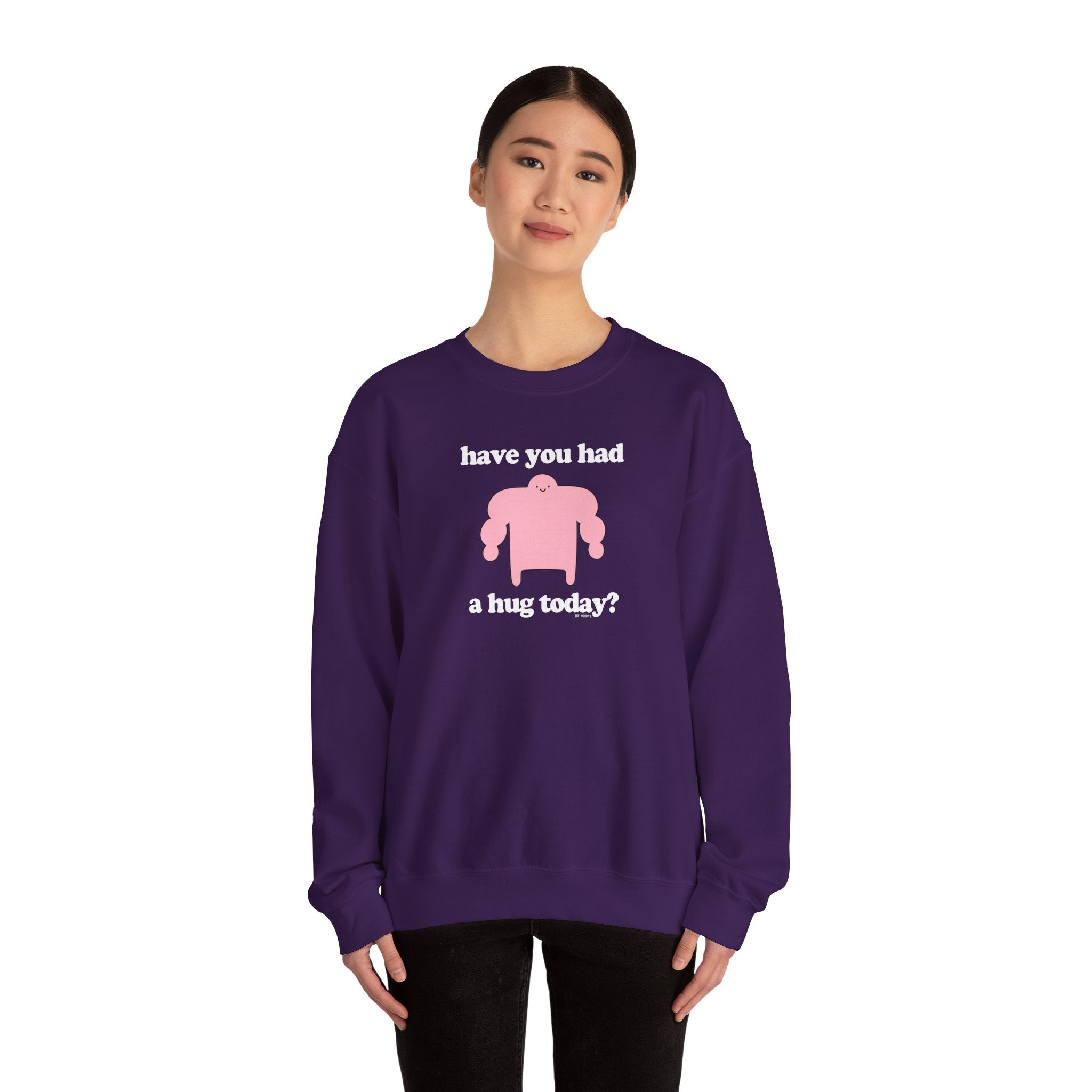 have you had a hug today? - crewneck sweatshirt - unisex