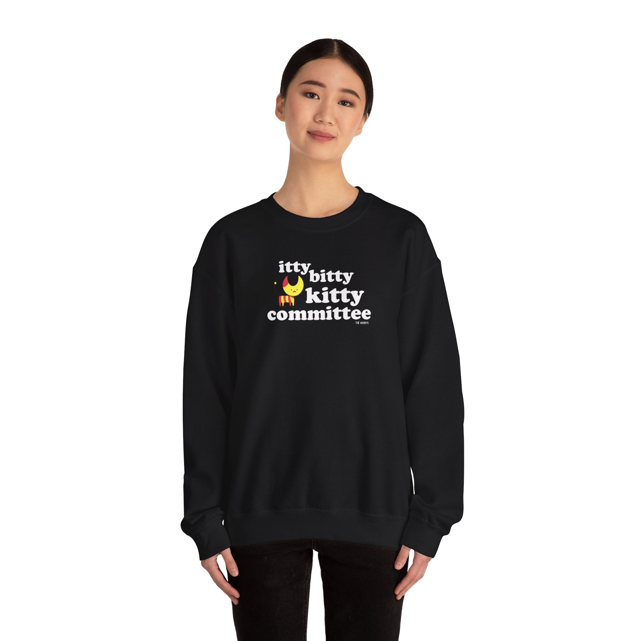 itty bitty kitty committee - crewneck sweatshirt - unisex