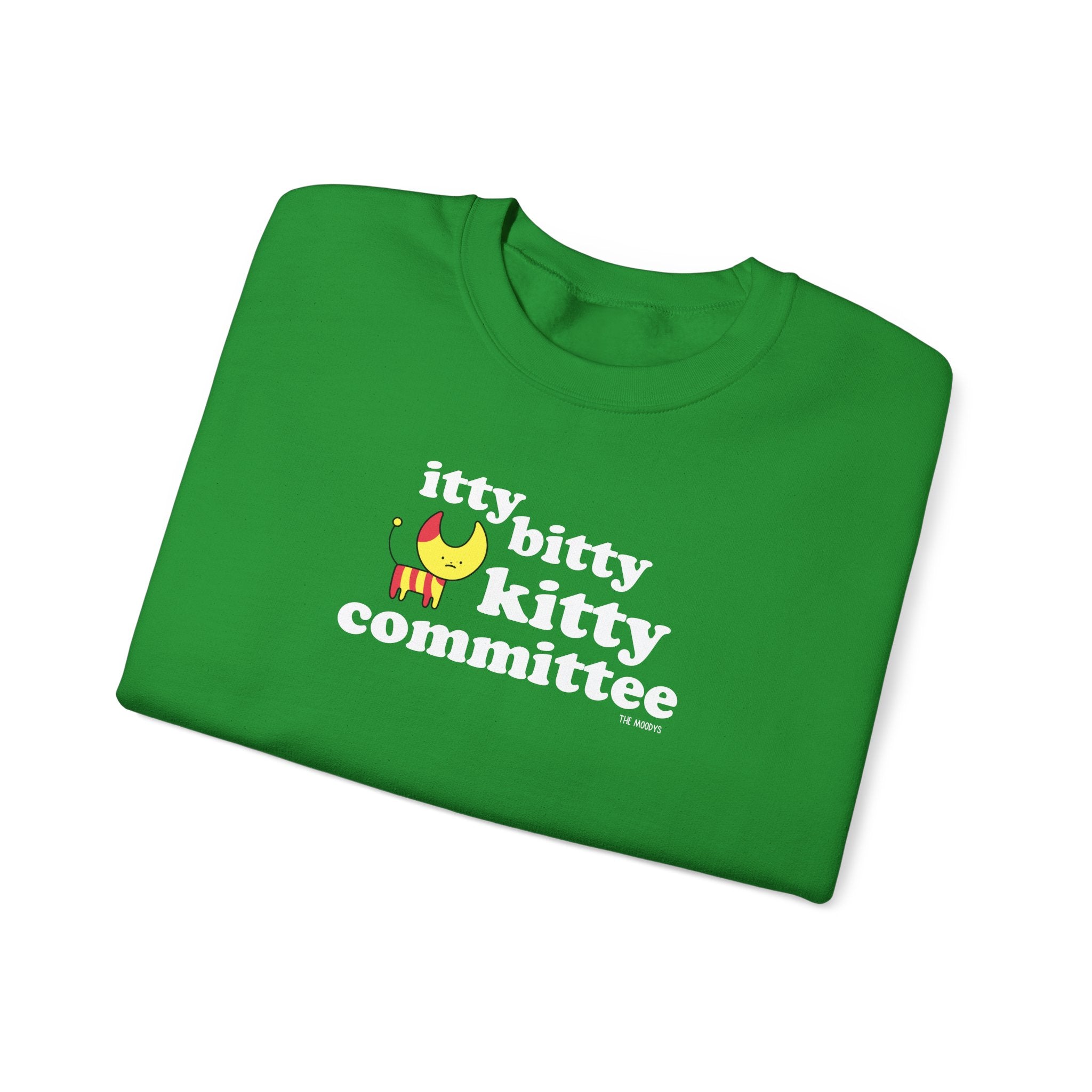 itty bitty kitty committee - crewneck sweatshirt - unisex