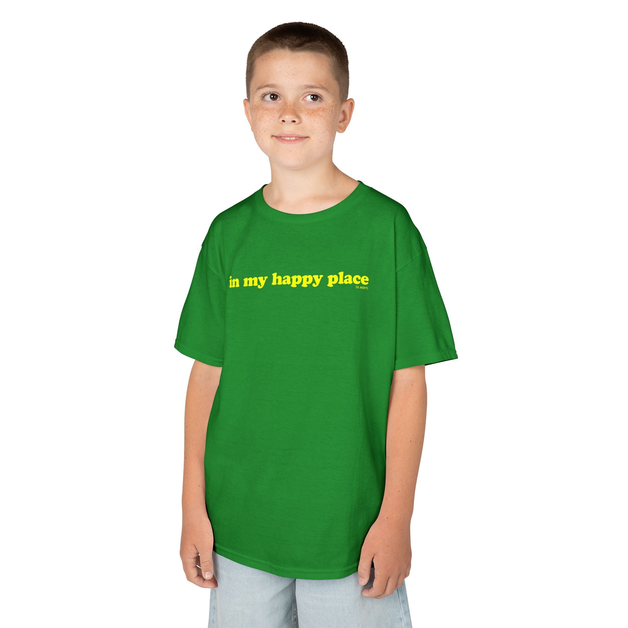 IN MY HAPPY PLACE YOUTH T-SHIRT