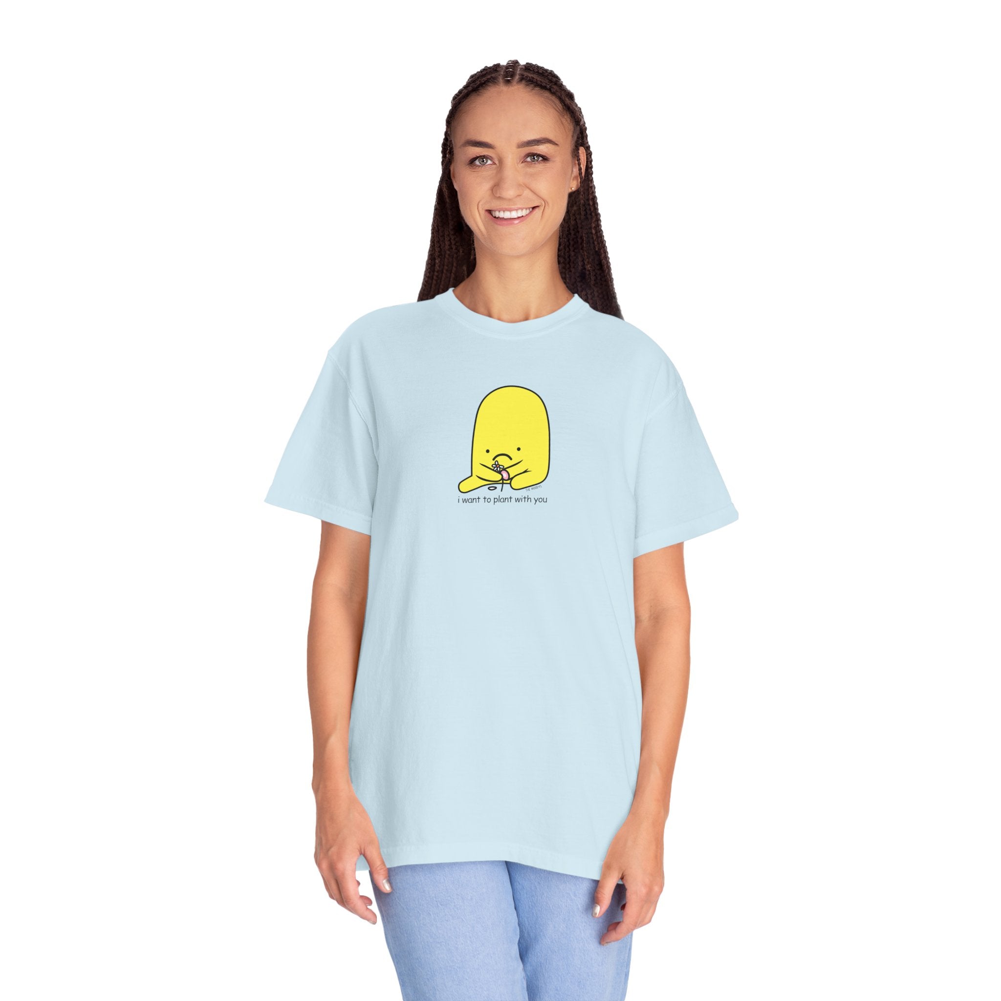 i want to plant with you t-shirt