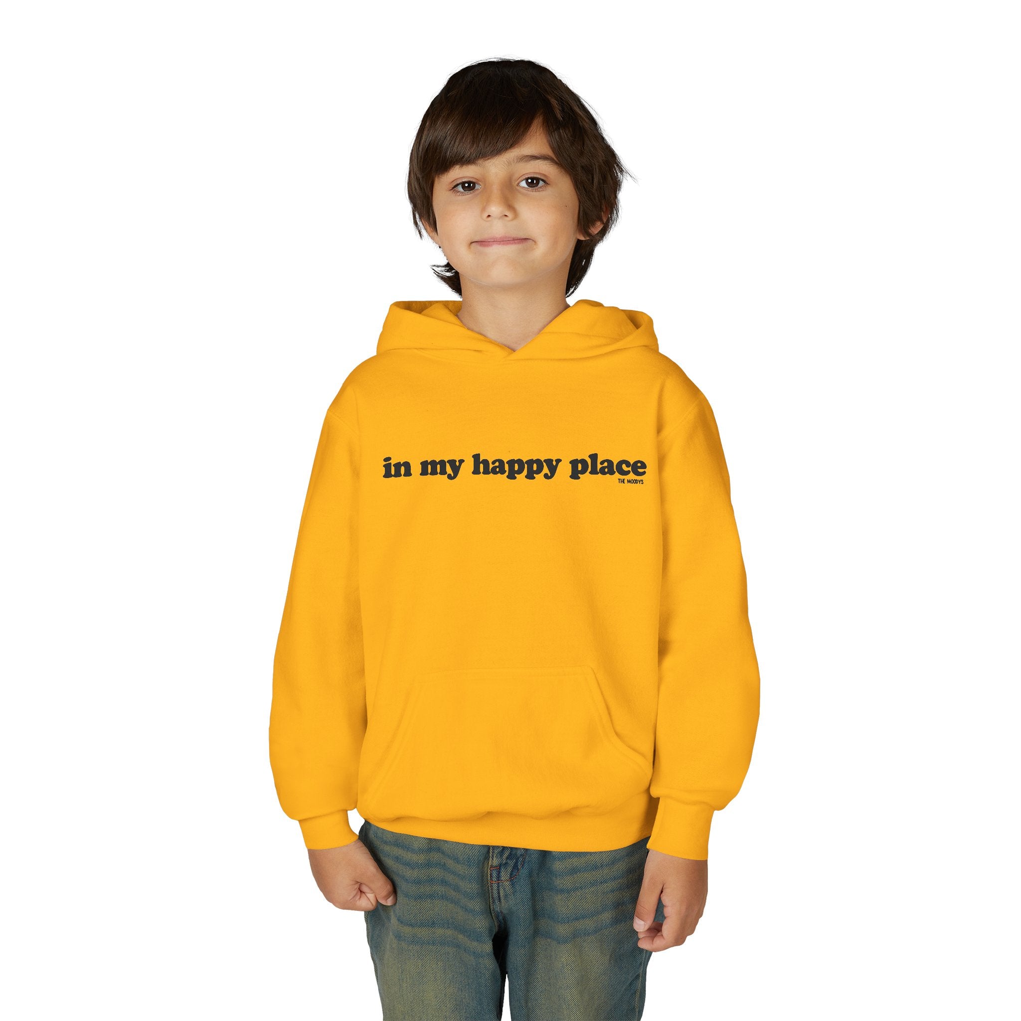 IN MY HAPPY PLACE YOUTH HOODIE