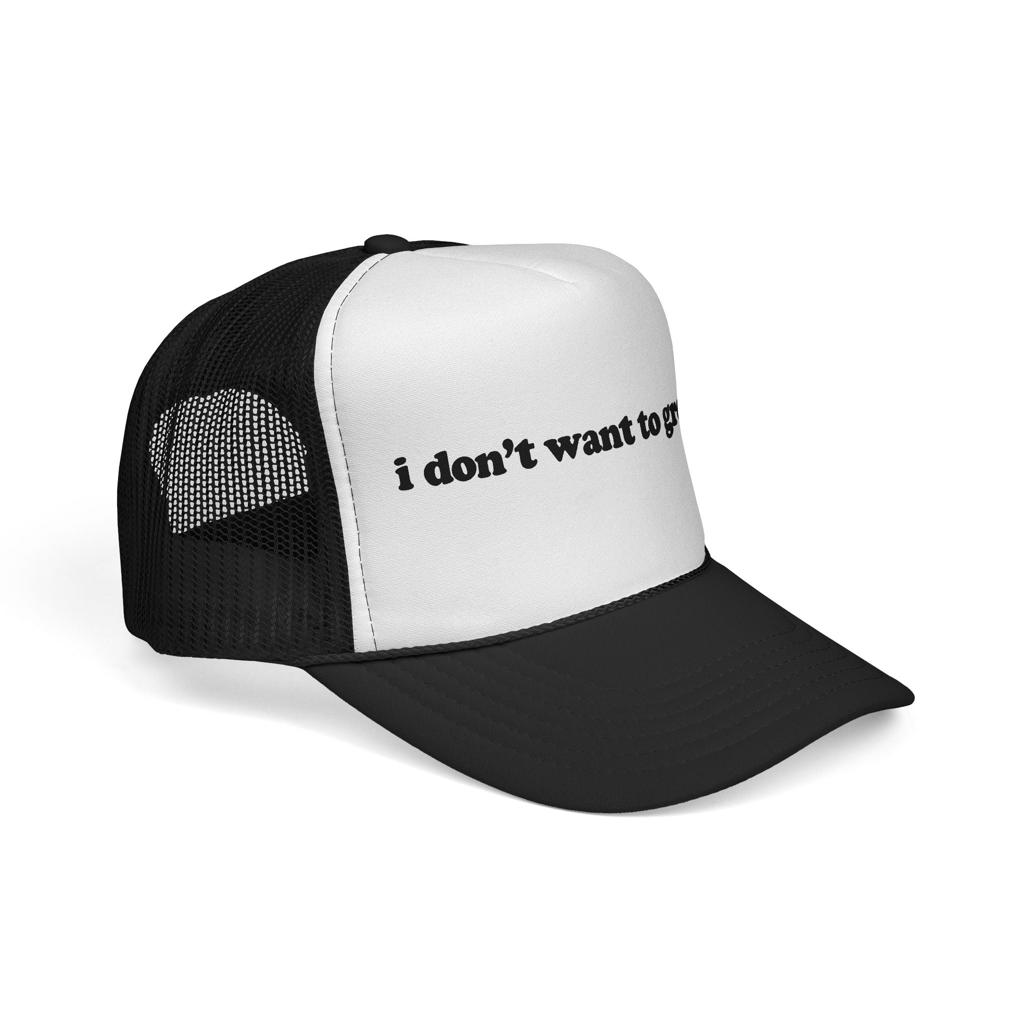 i don't want to grow up - trucker hat