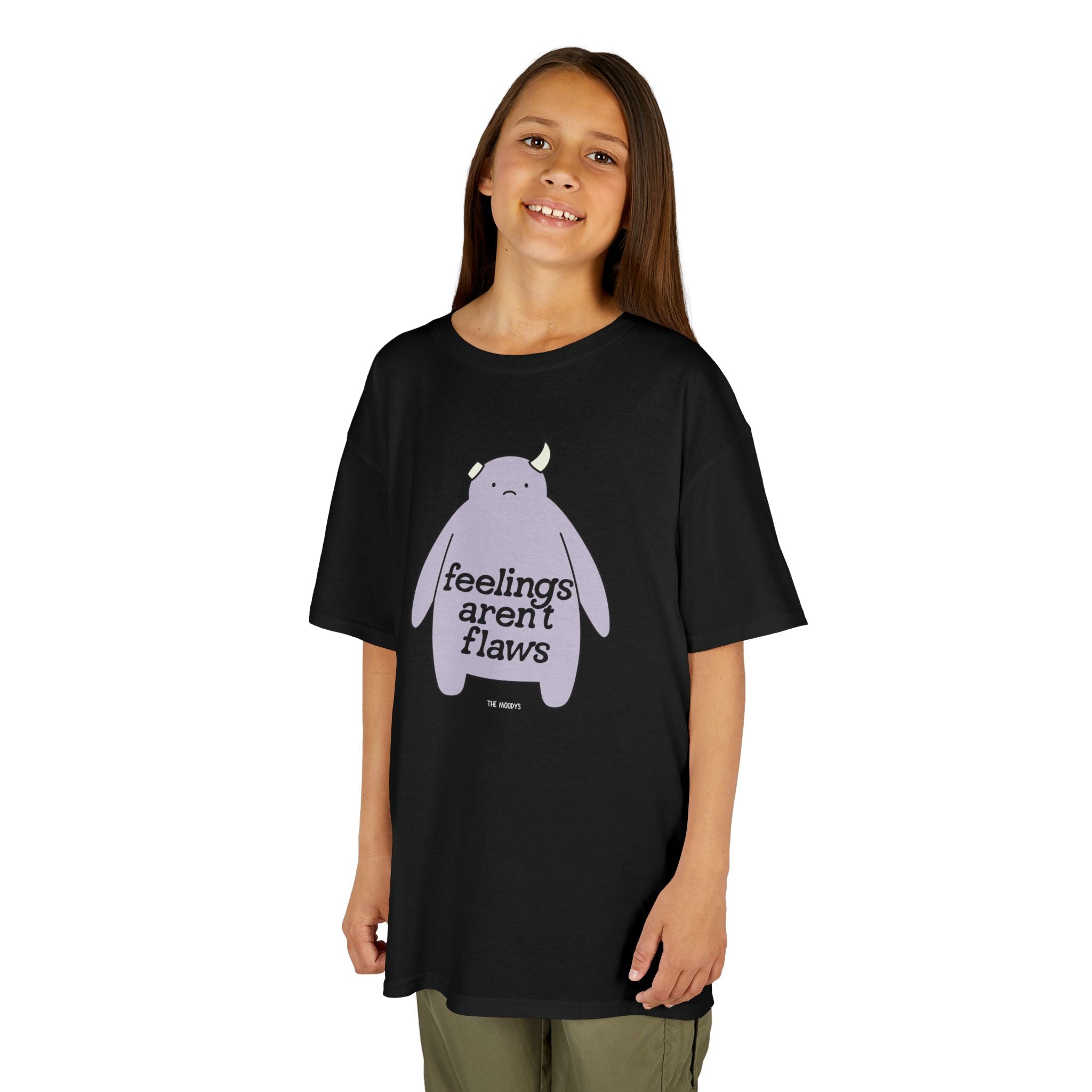 FEELINGS AREN'T FLAWS  YOUTH T-SHIRT