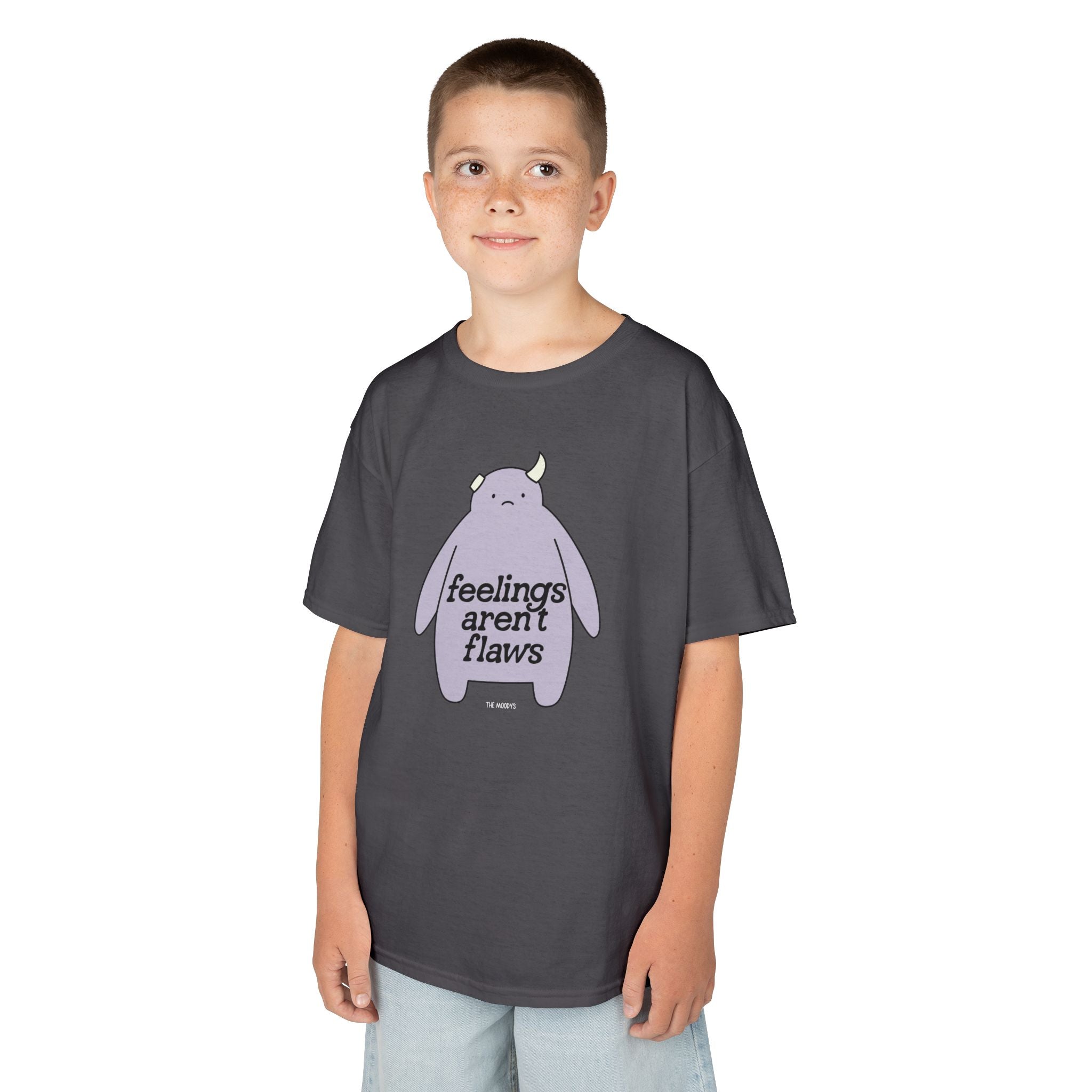 FEELINGS AREN'T FLAWS  YOUTH T-SHIRT