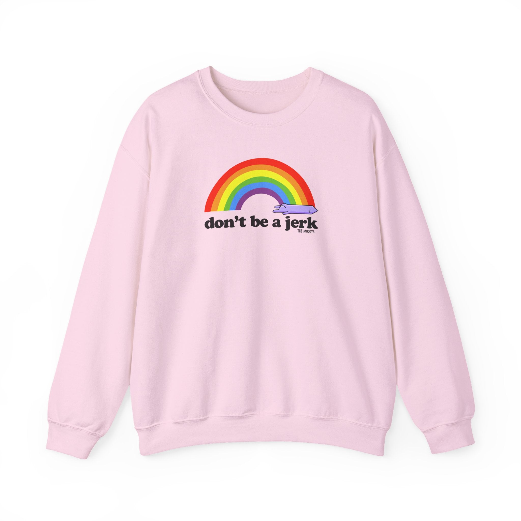 don't be a jerk - crewneck sweatshirt - unisex