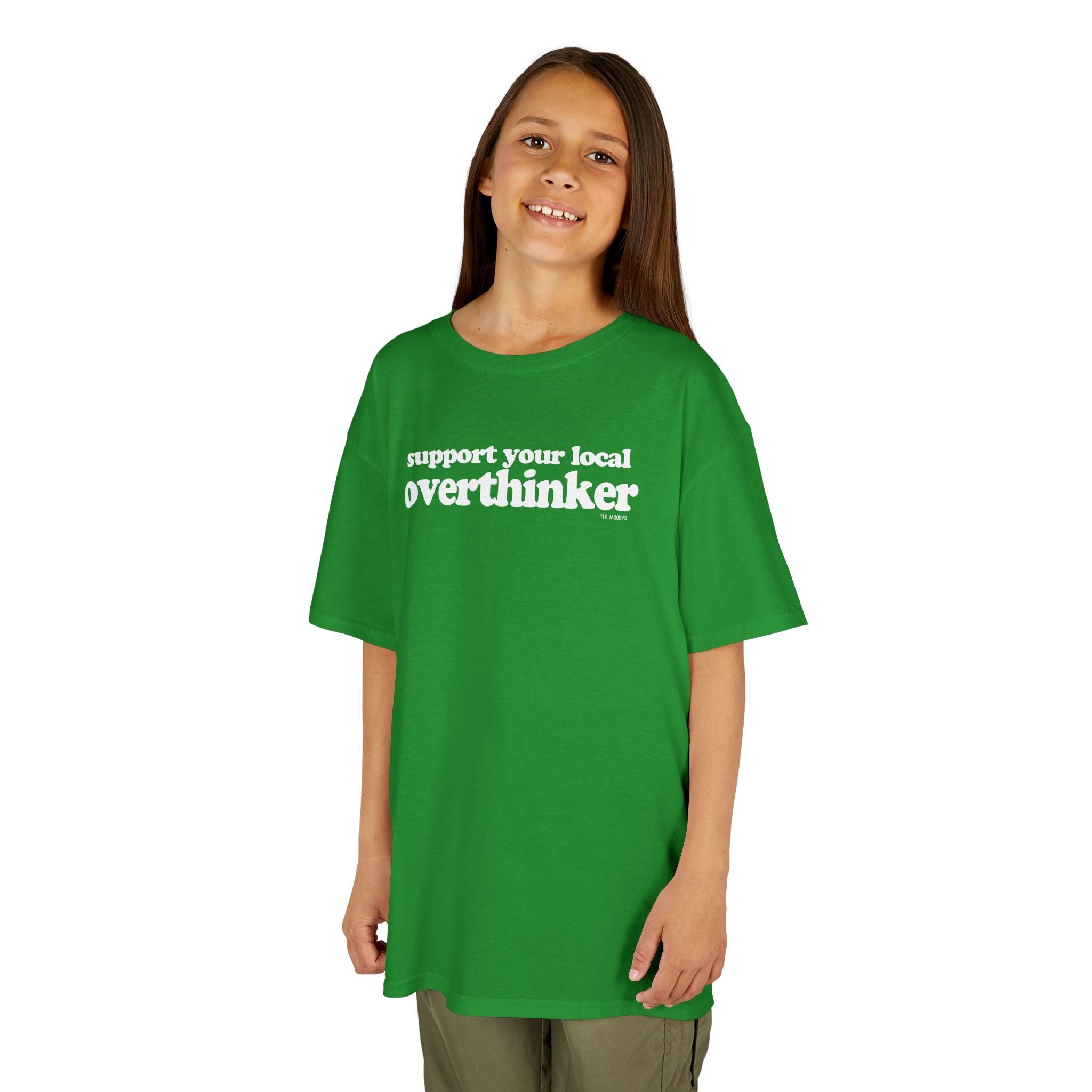 SUPPORT YOUR LOCAL OVERTHINKER YOUTH T-SHIRT