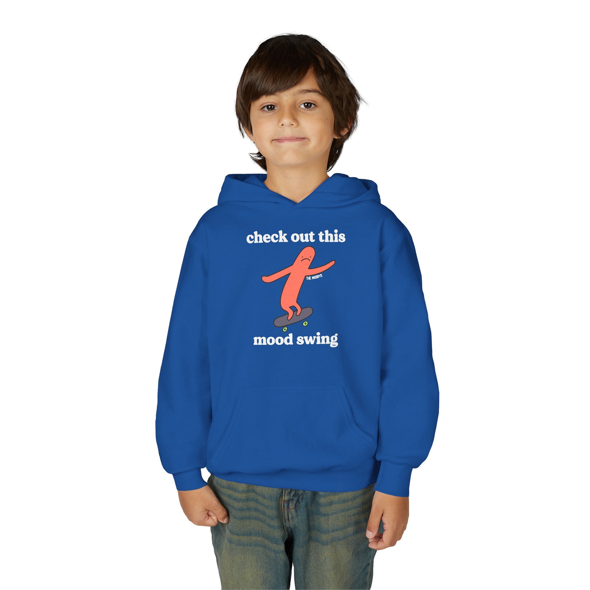 CHECK OUT THIS MOOD SWING YOUTH HOODIE