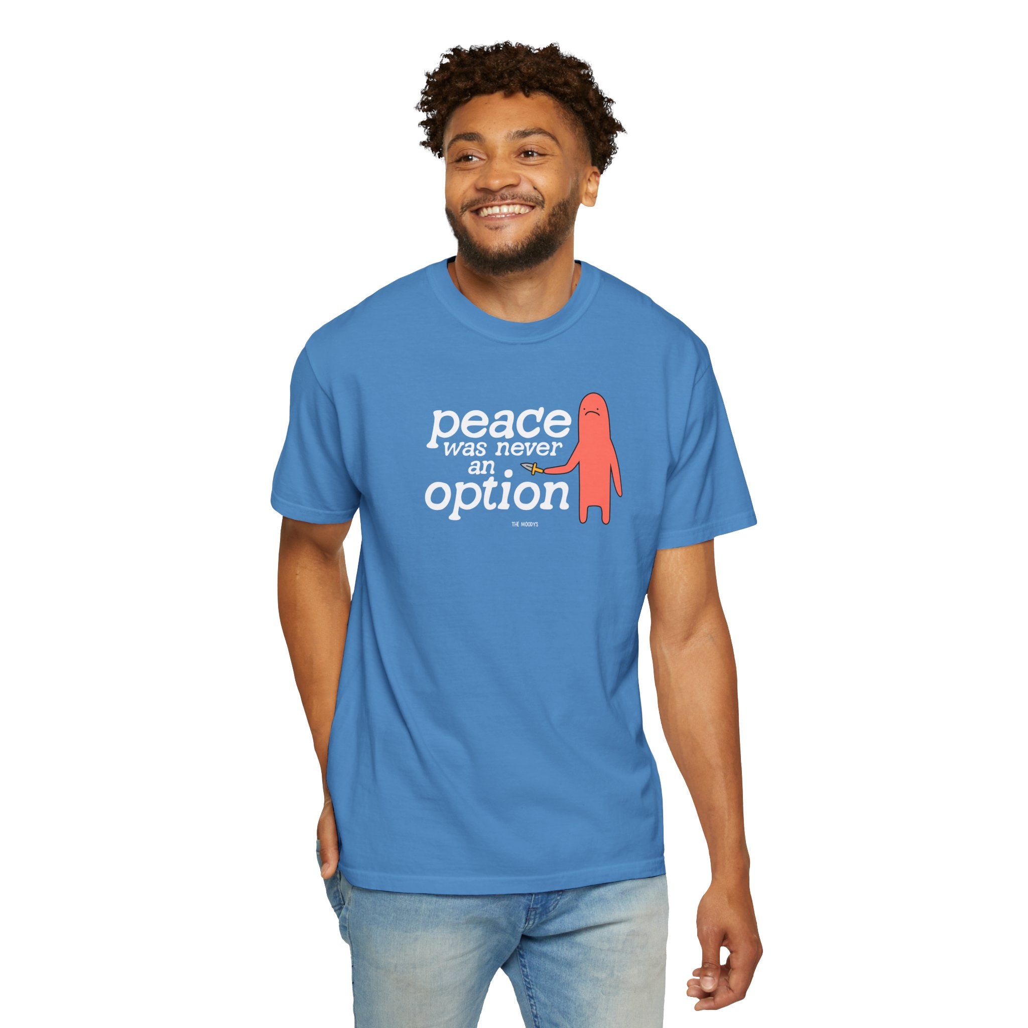 peace was never an option t-shirt