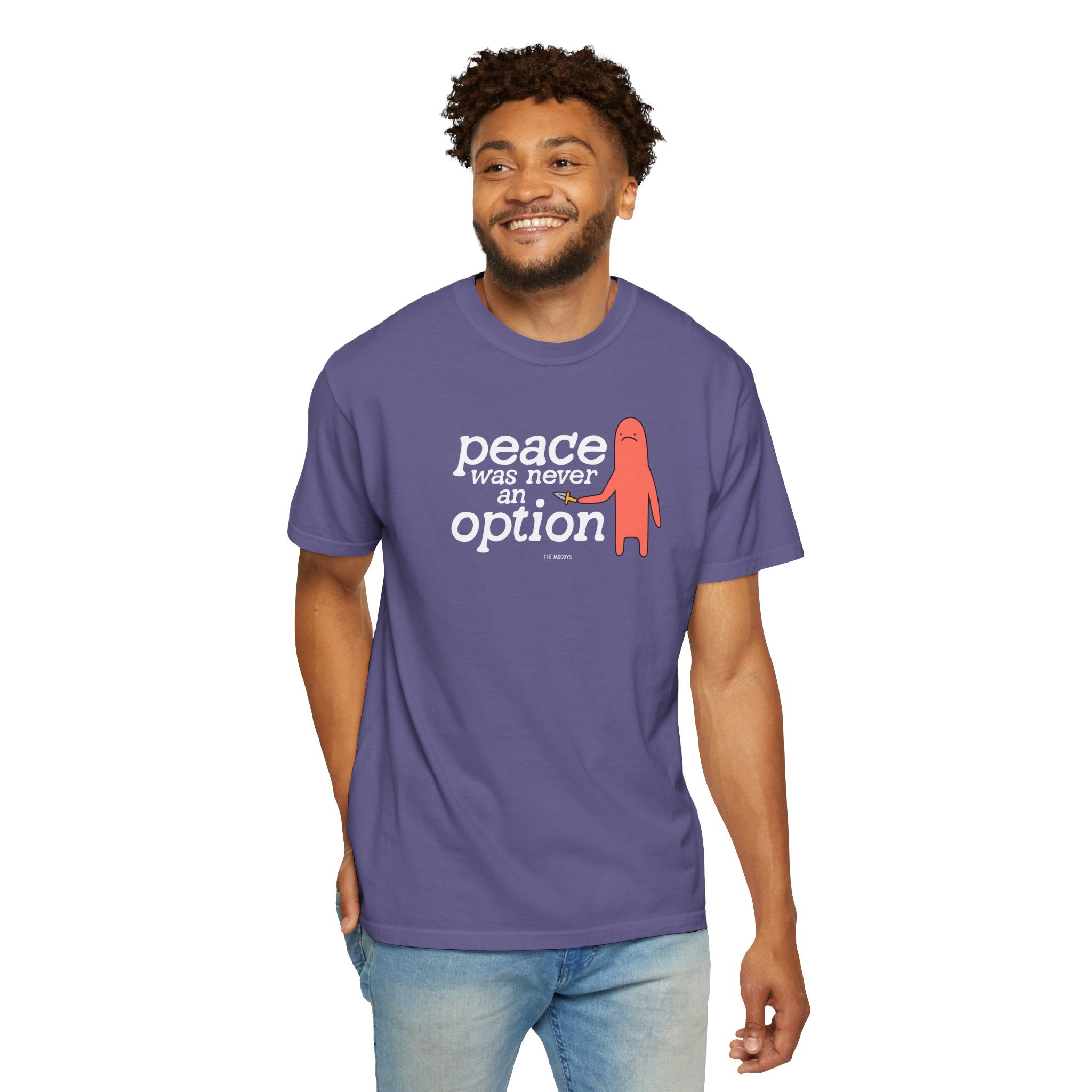 peace was never an option t-shirt