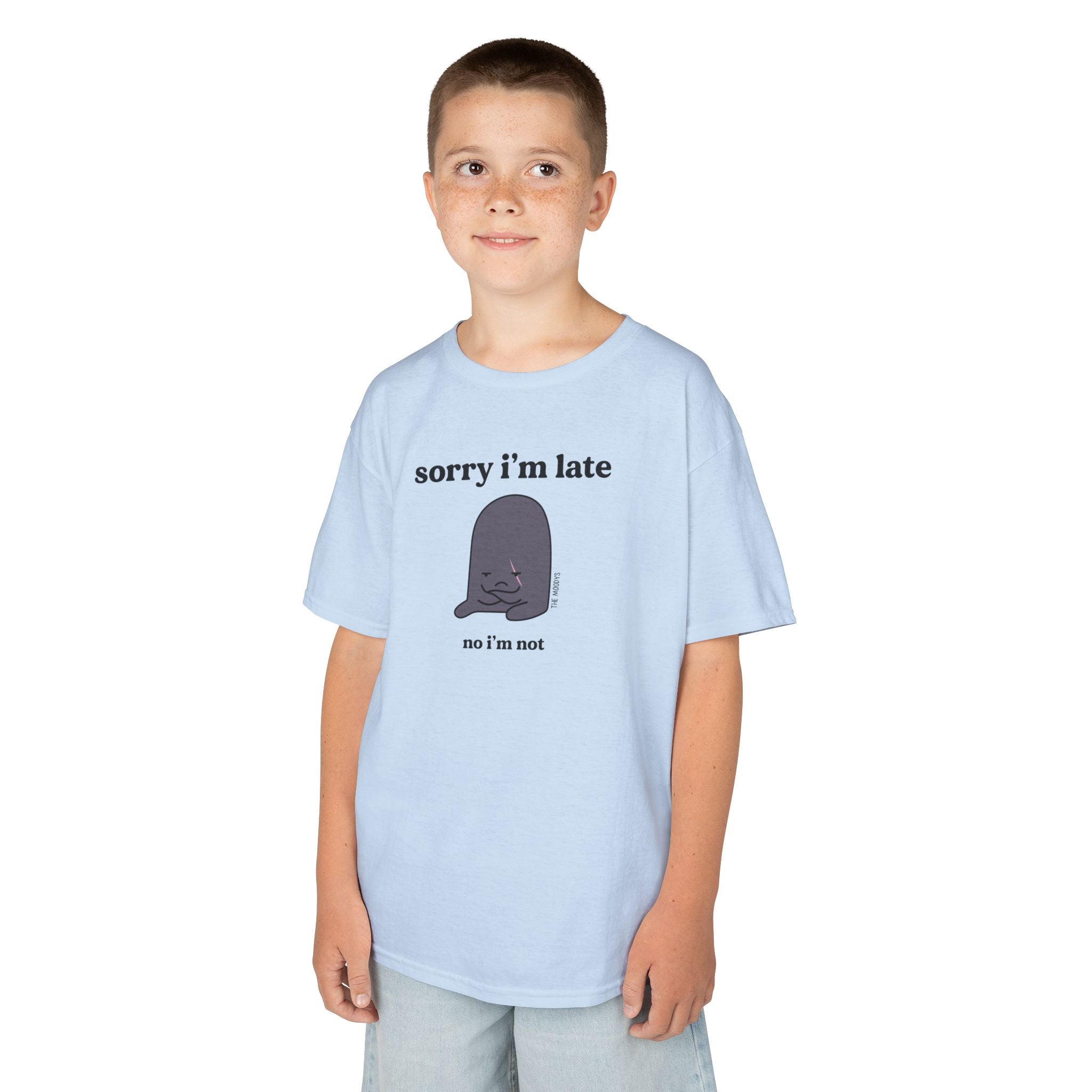 SORRY I'M LATE YOUTH T-SHIRT