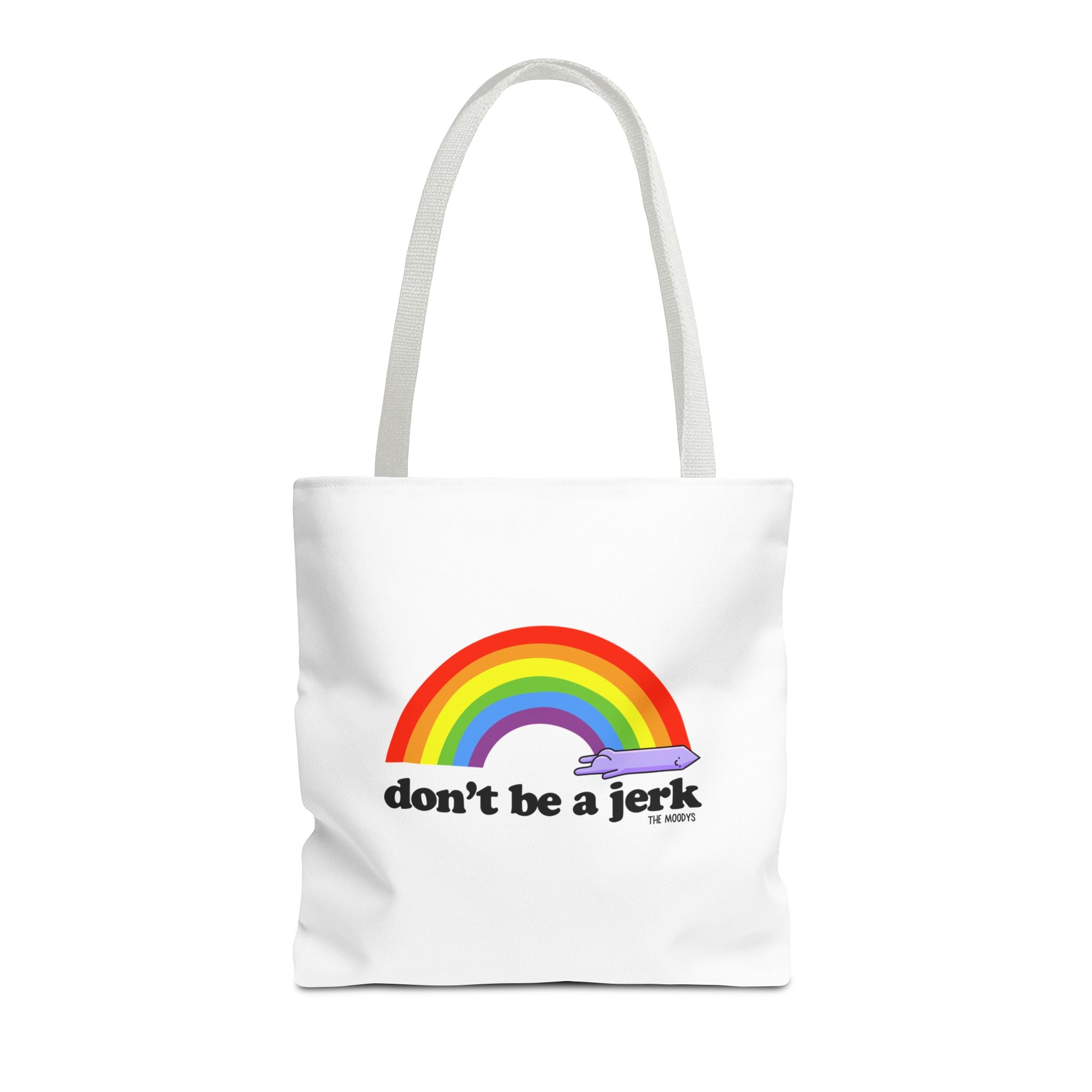 don't be a jerk - tote bag