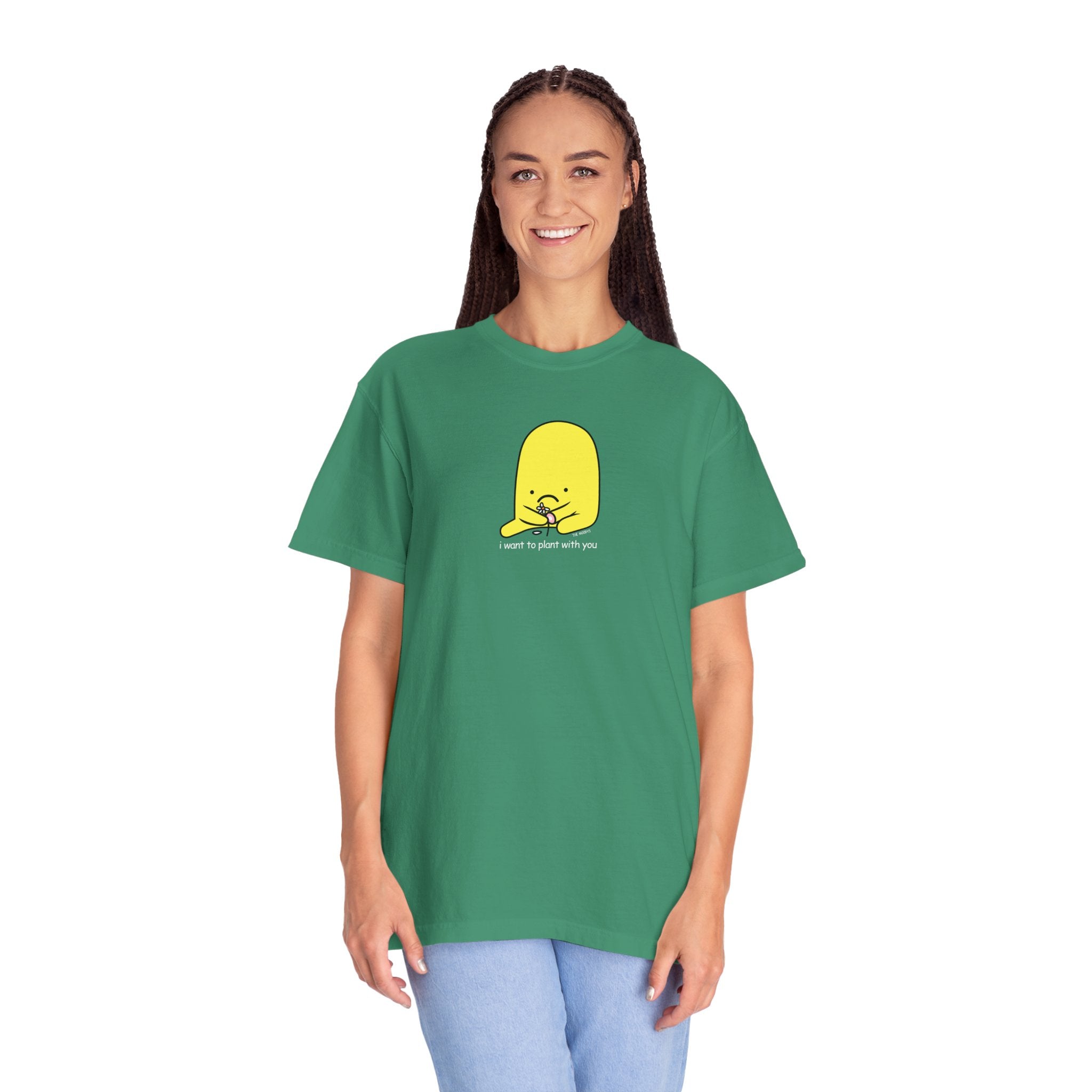 i want to plant with you t-shirt