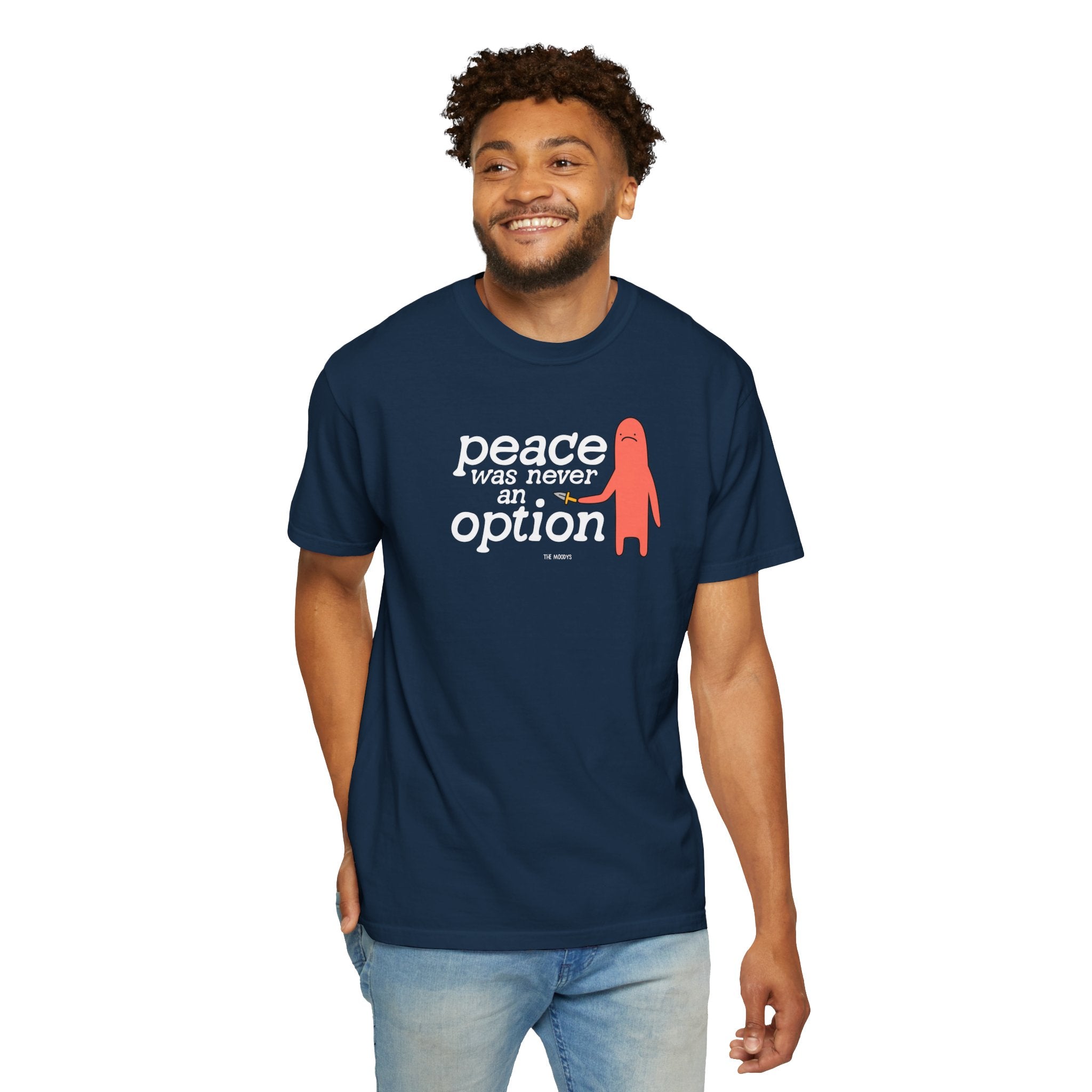 peace was never an option t-shirt