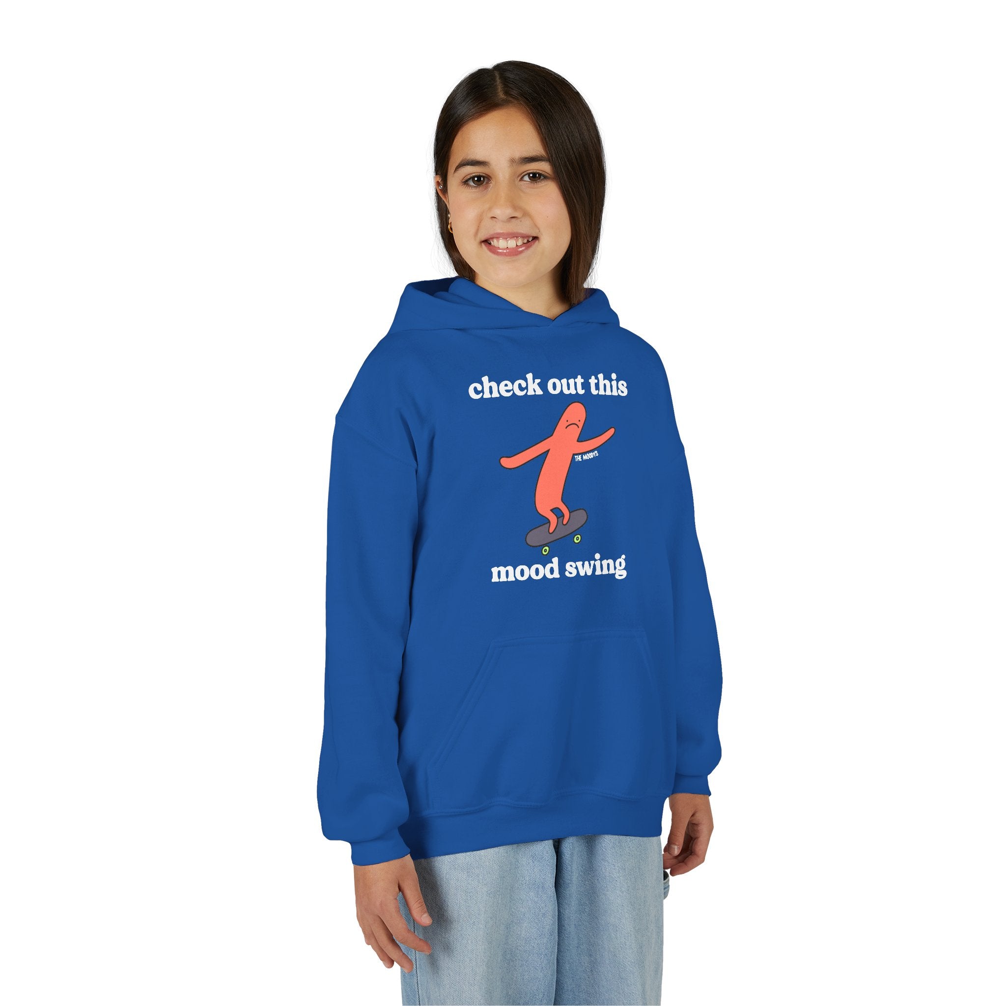 CHECK OUT THIS MOOD SWING YOUTH HOODIE