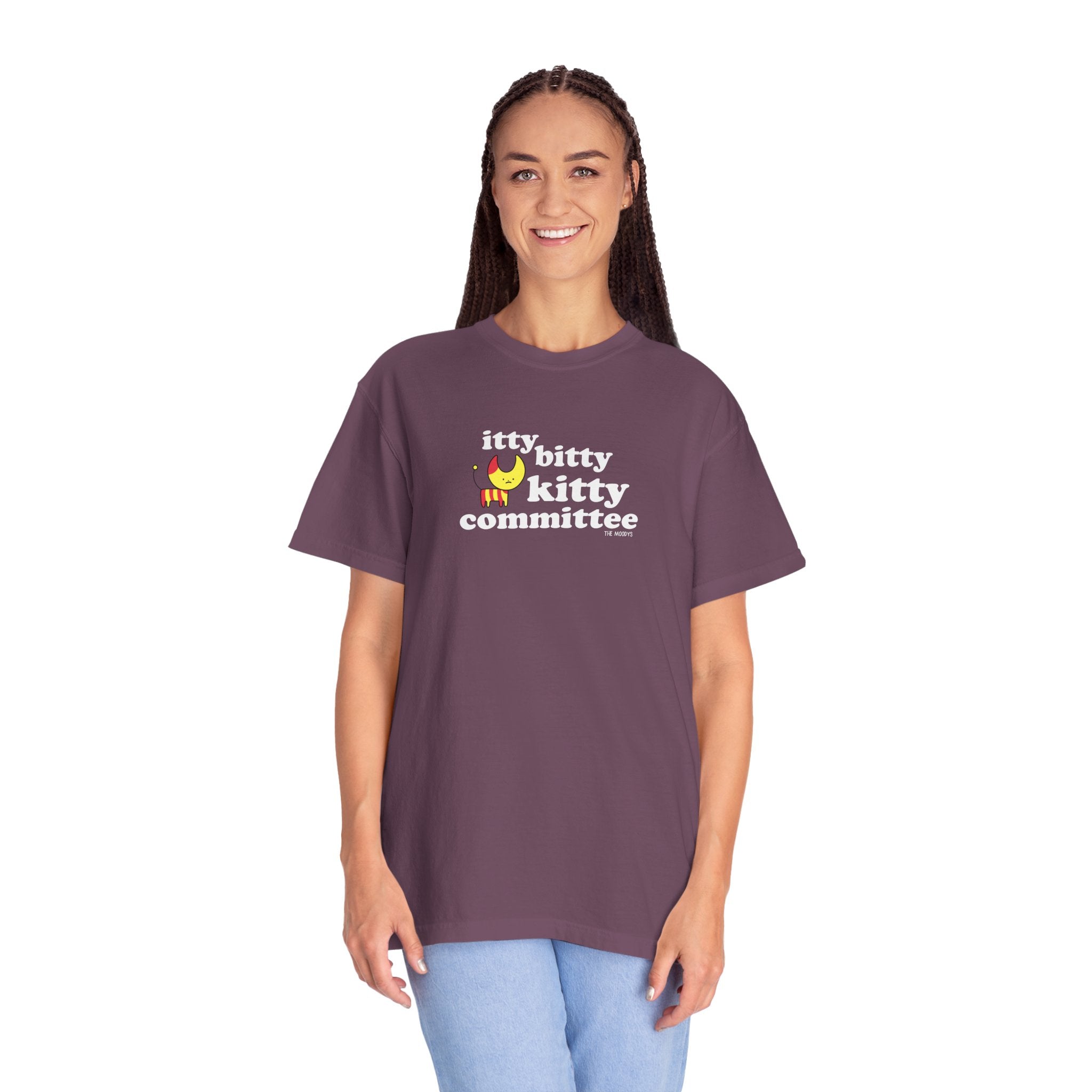 itty bitty kitty committee t-shirt