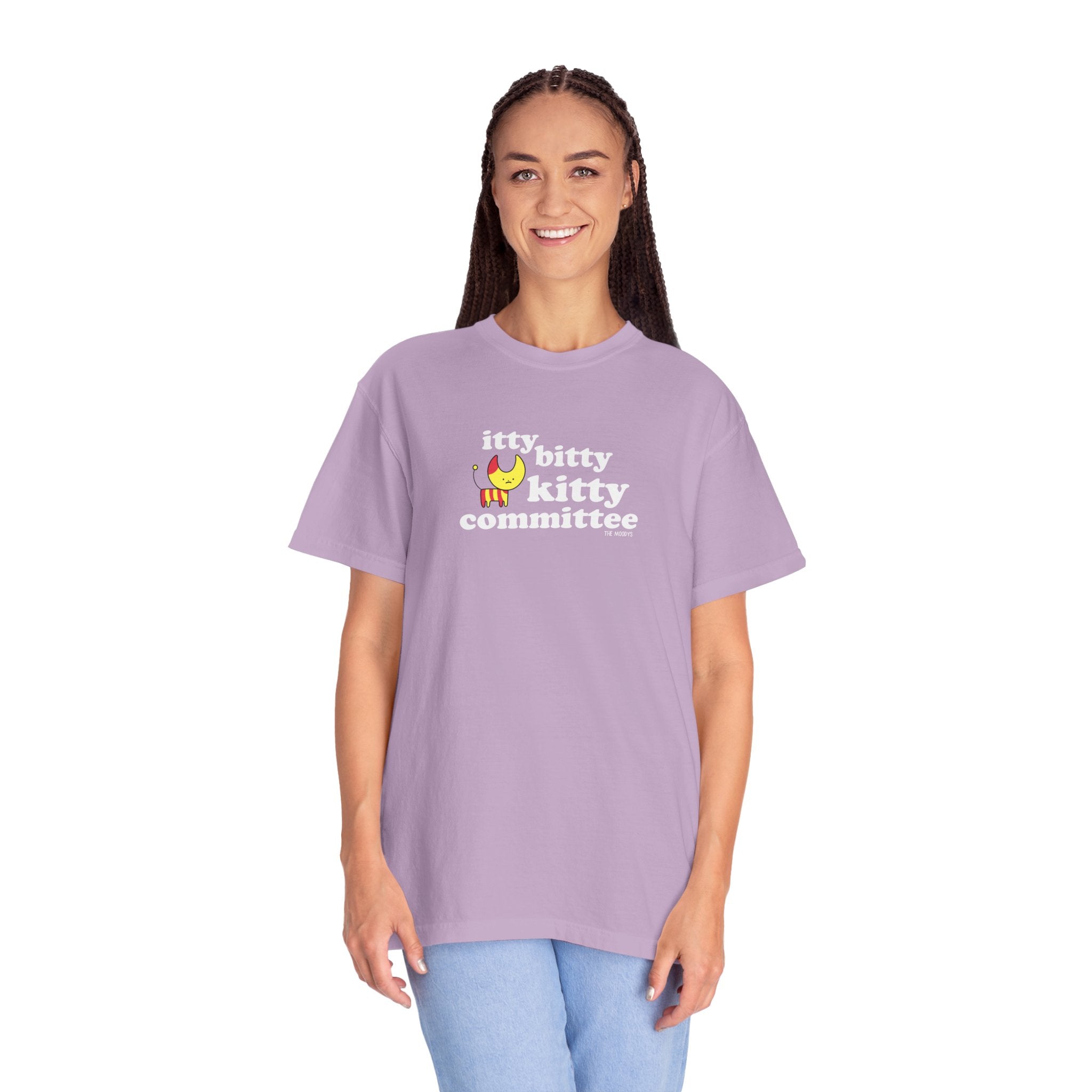 itty bitty kitty committee t-shirt