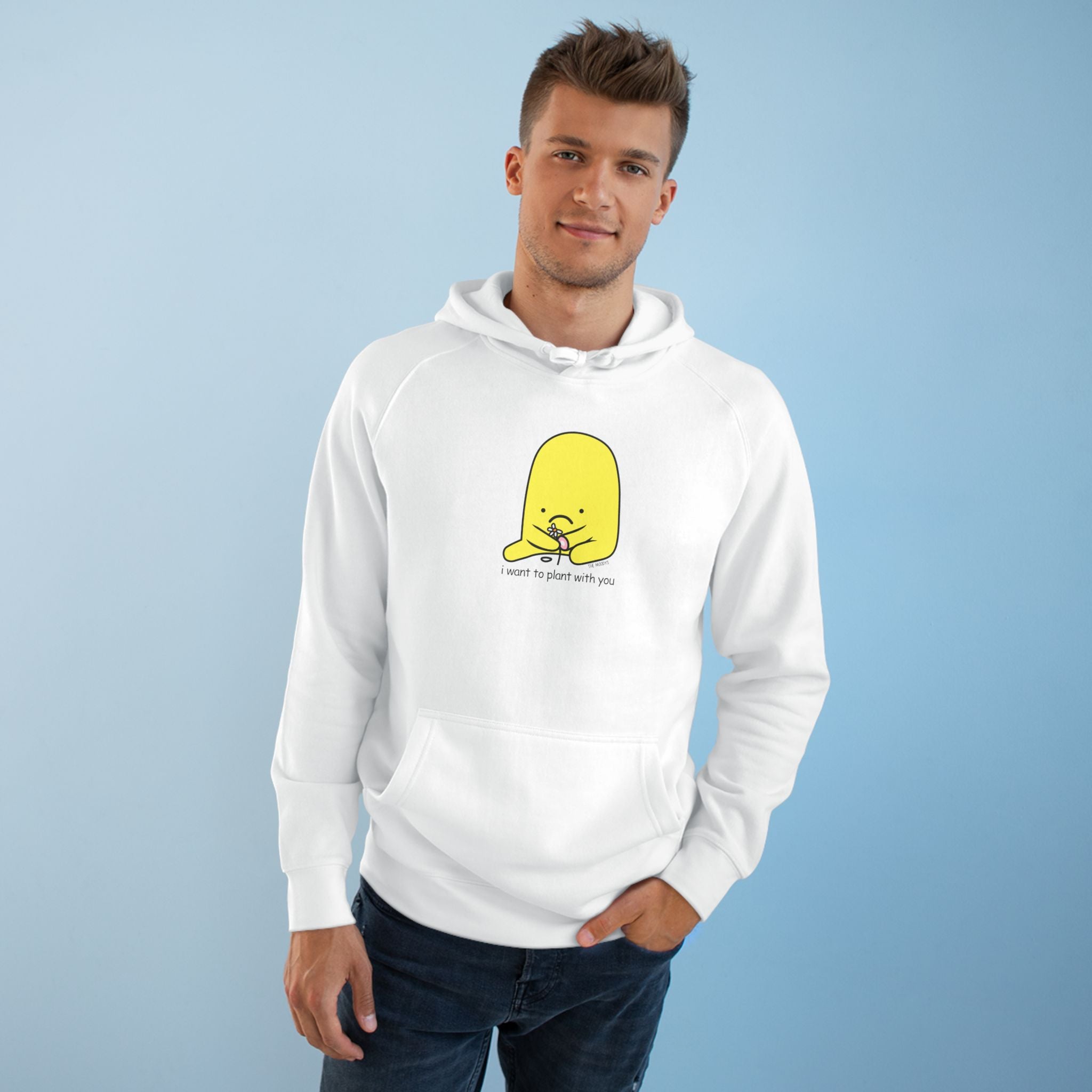 i want to plant with you- unisex hoodie