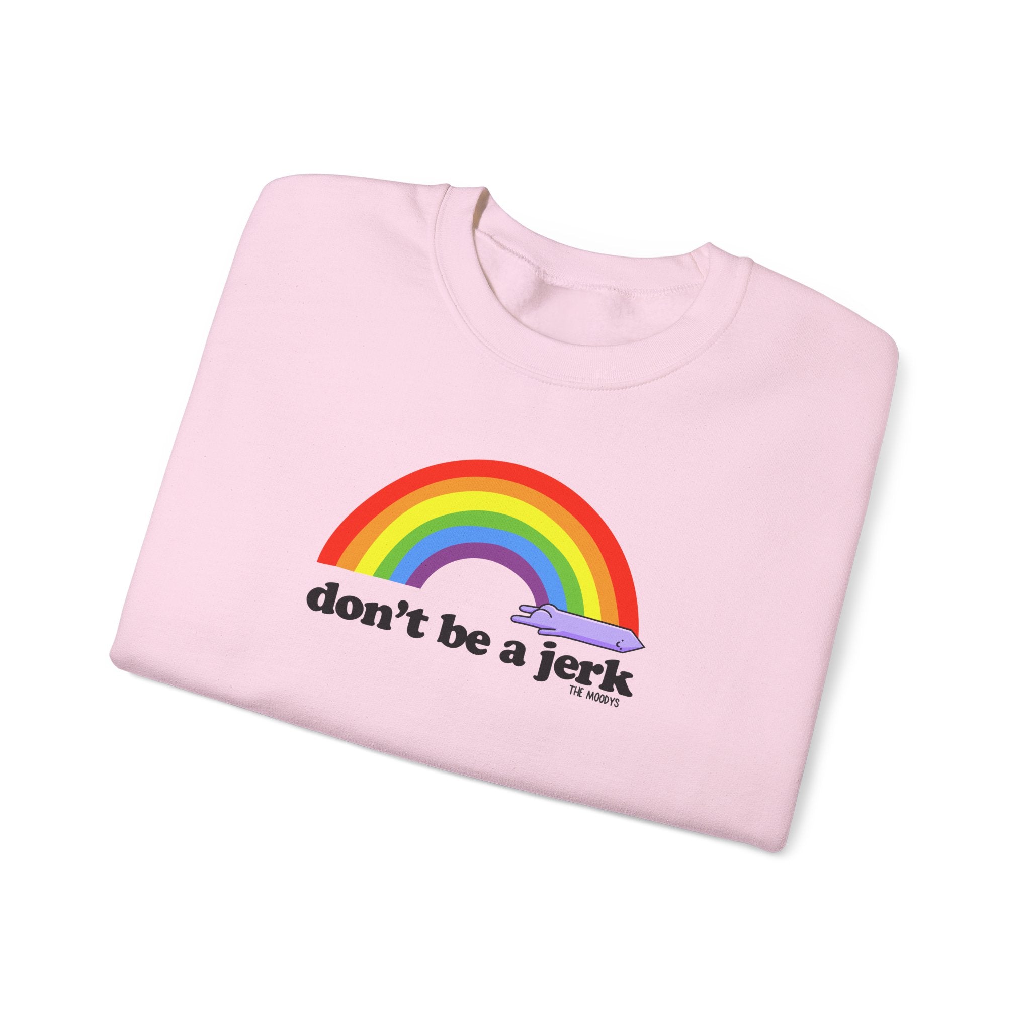 don't be a jerk - crewneck sweatshirt - unisex