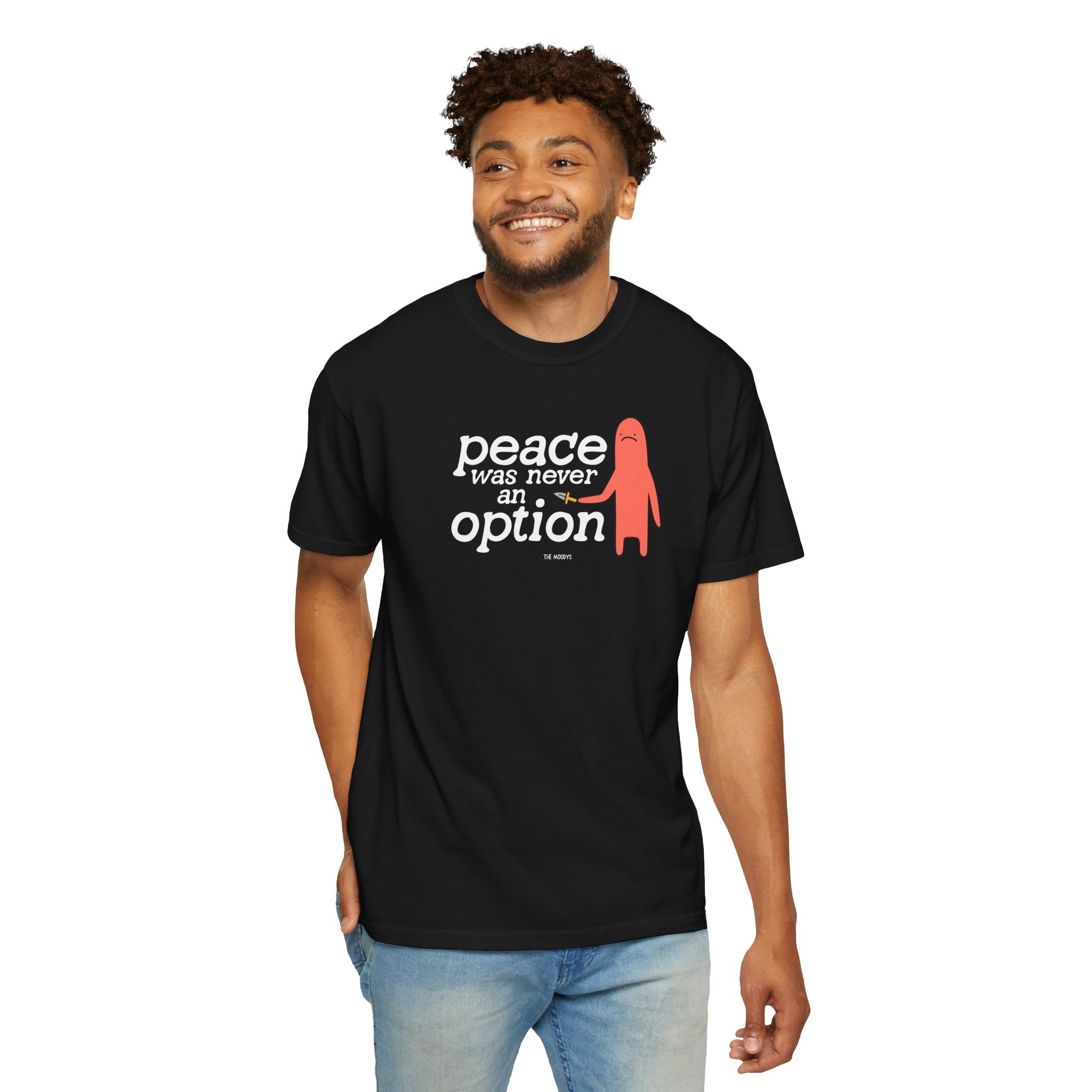 peace was never an option t-shirt