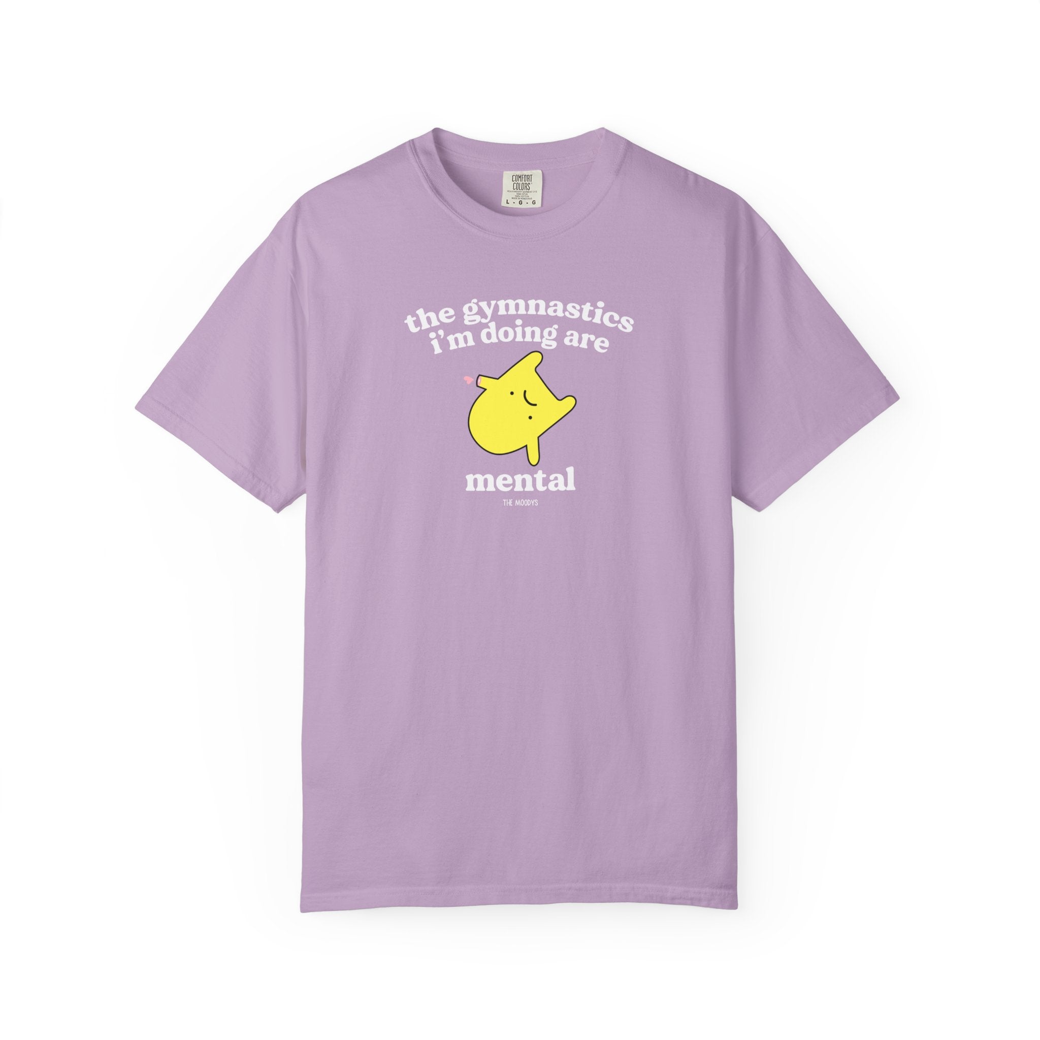 the gymnastics i'm doing are mental t-shirt