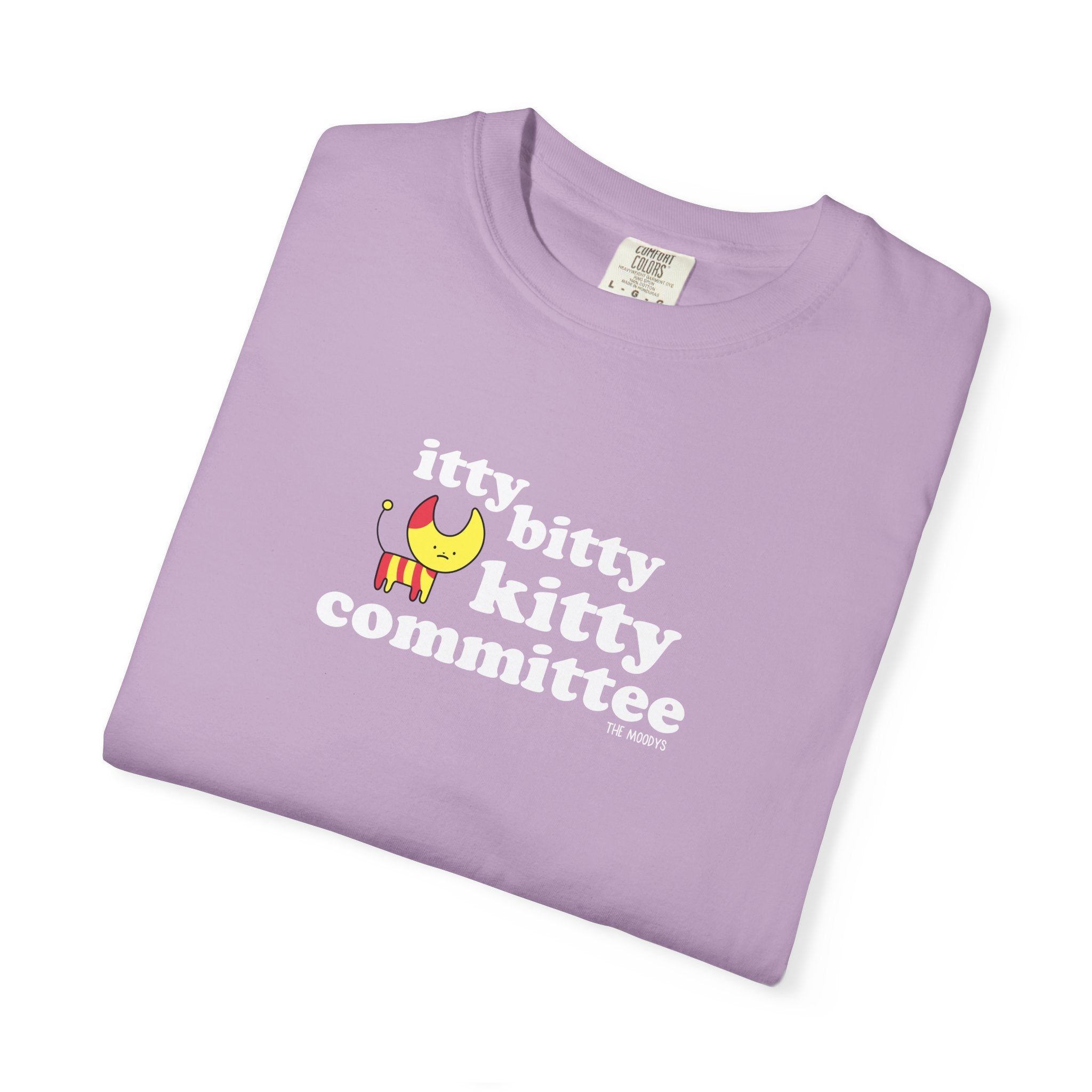 itty bitty kitty committee t-shirt