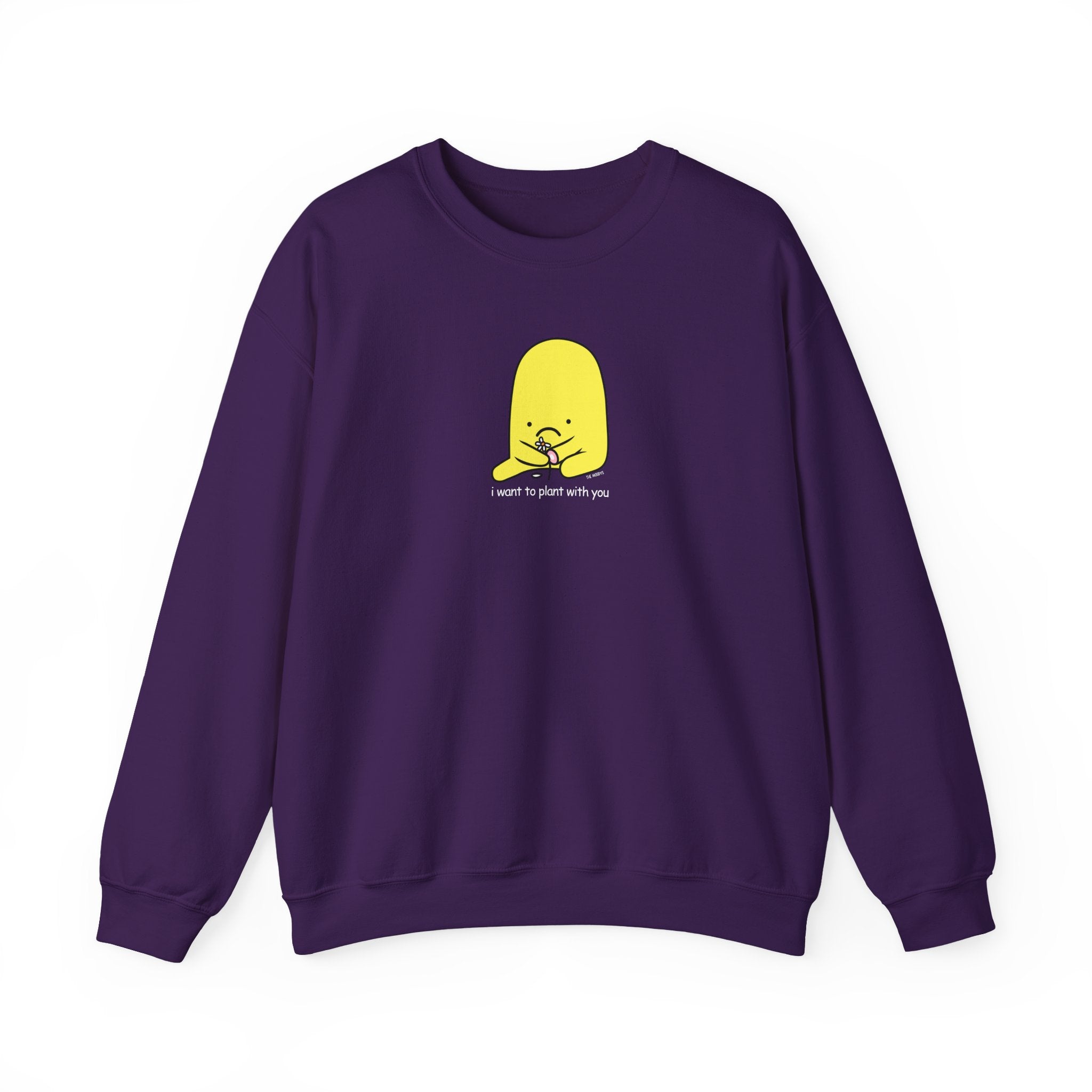 i want to plant with you - crewneck sweatshirt - unisex