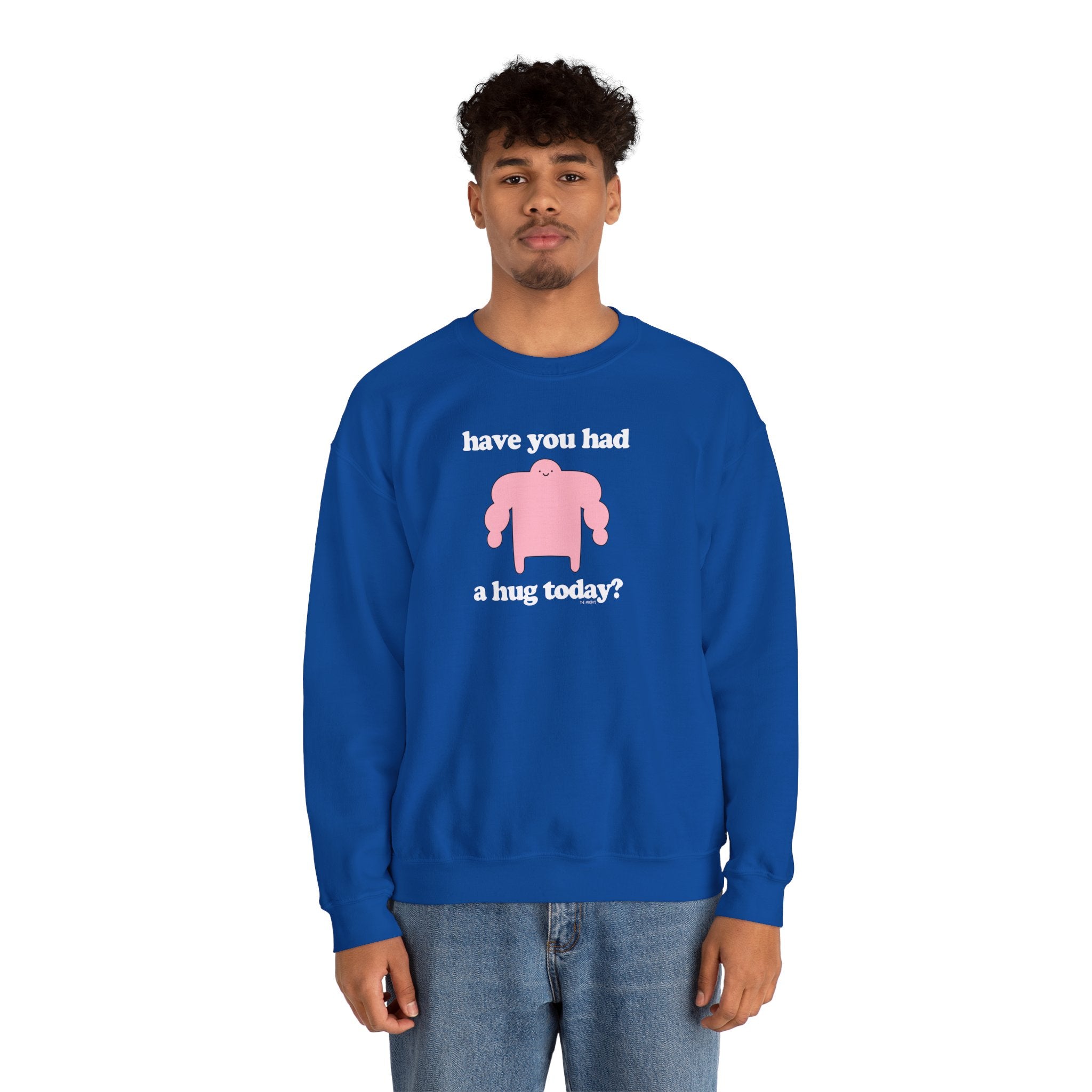 have you had a hug today? - crewneck sweatshirt - unisex