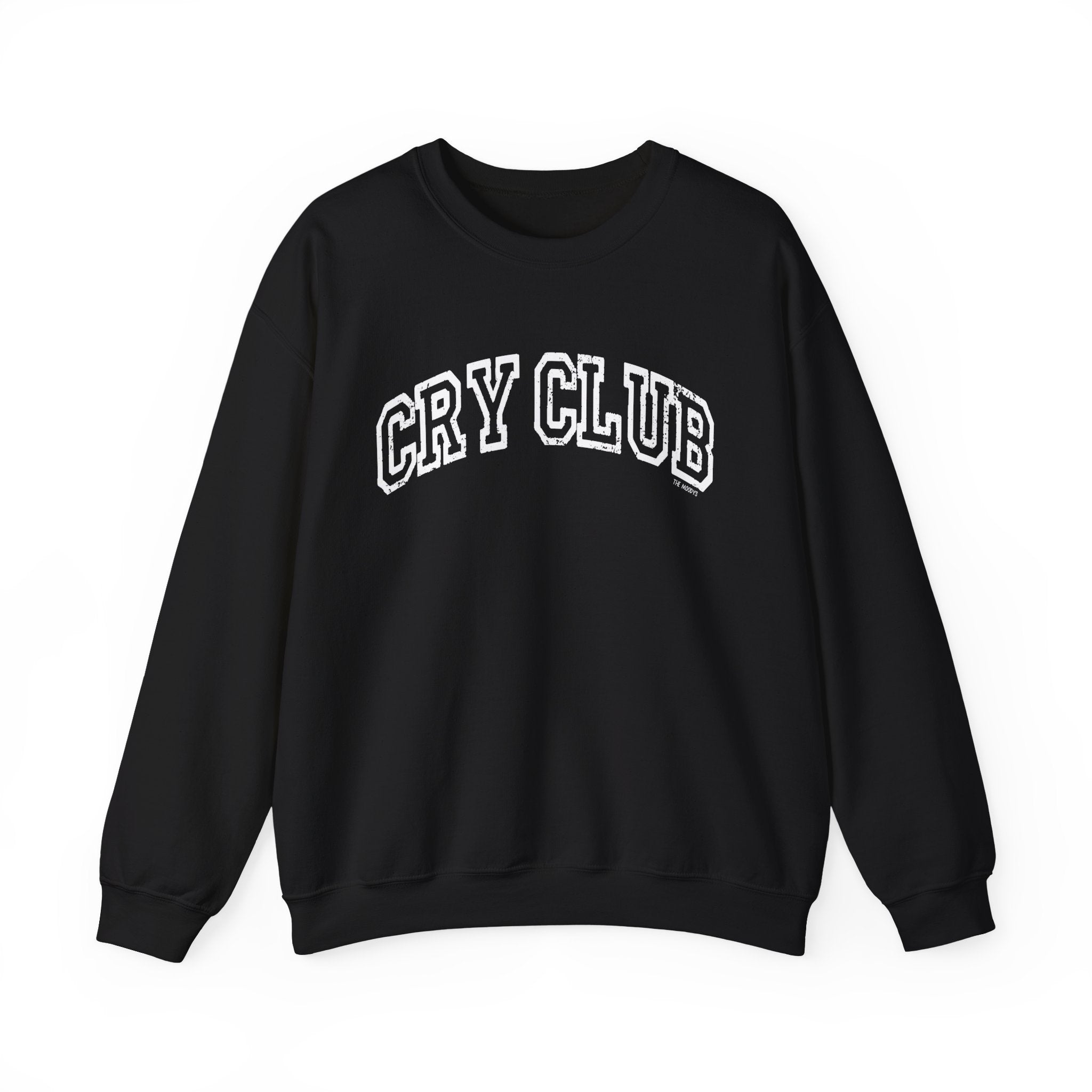 cry club crewneck sweatshirt
