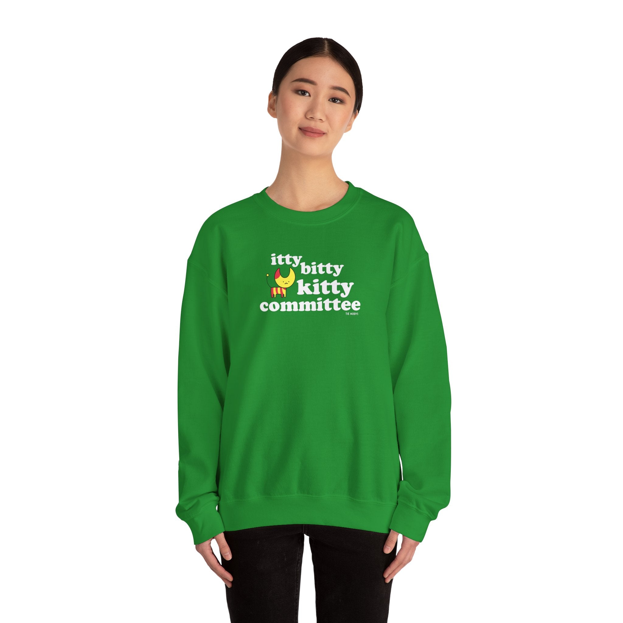 itty bitty kitty committee - crewneck sweatshirt - unisex