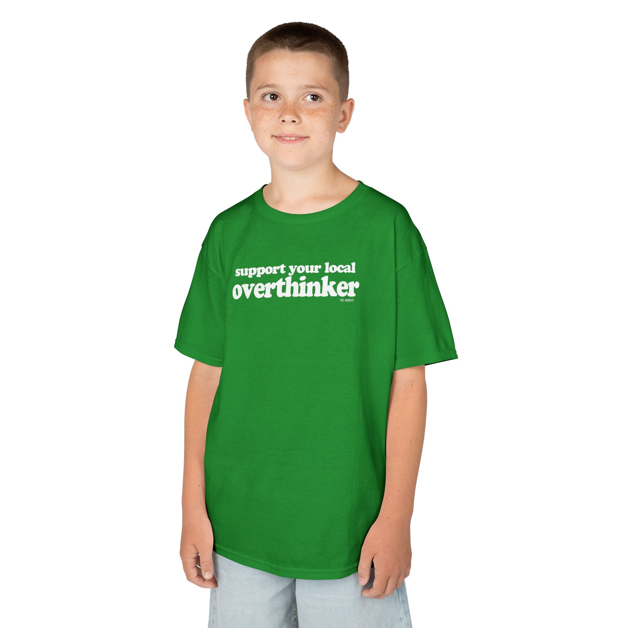 SUPPORT YOUR LOCAL OVERTHINKER YOUTH T-SHIRT