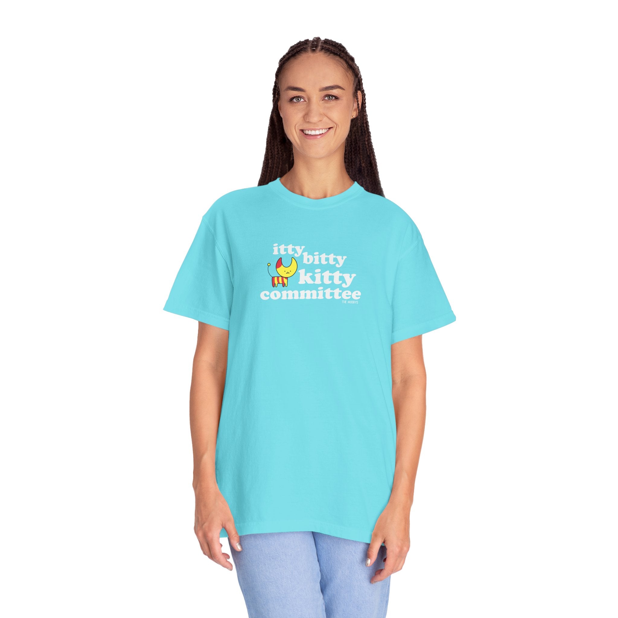 itty bitty kitty committee t-shirt