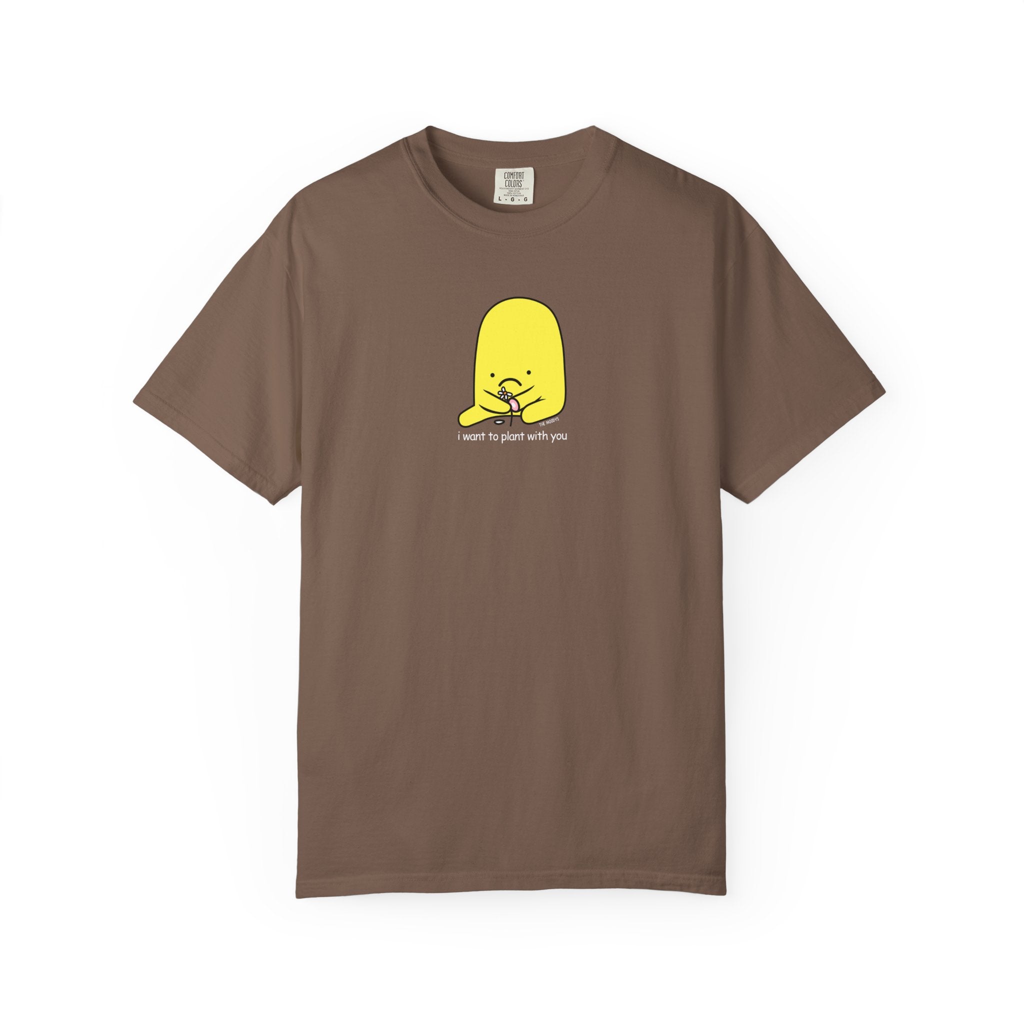 i want to plant with you t-shirt