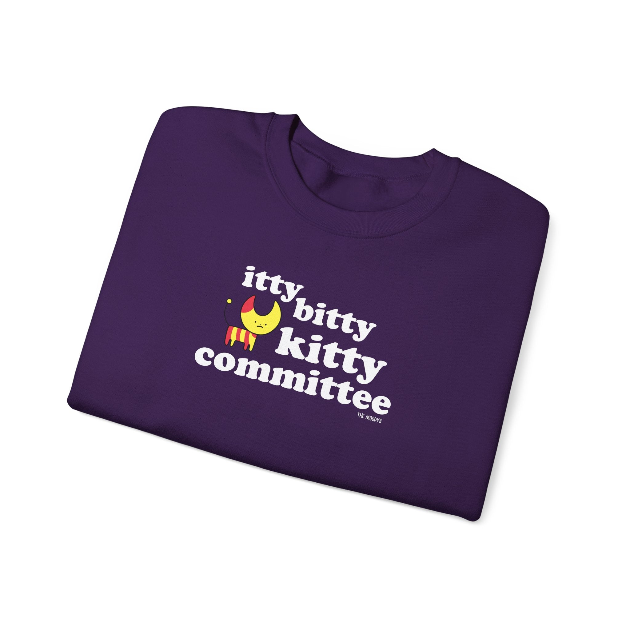 itty bitty kitty committee - crewneck sweatshirt - unisex