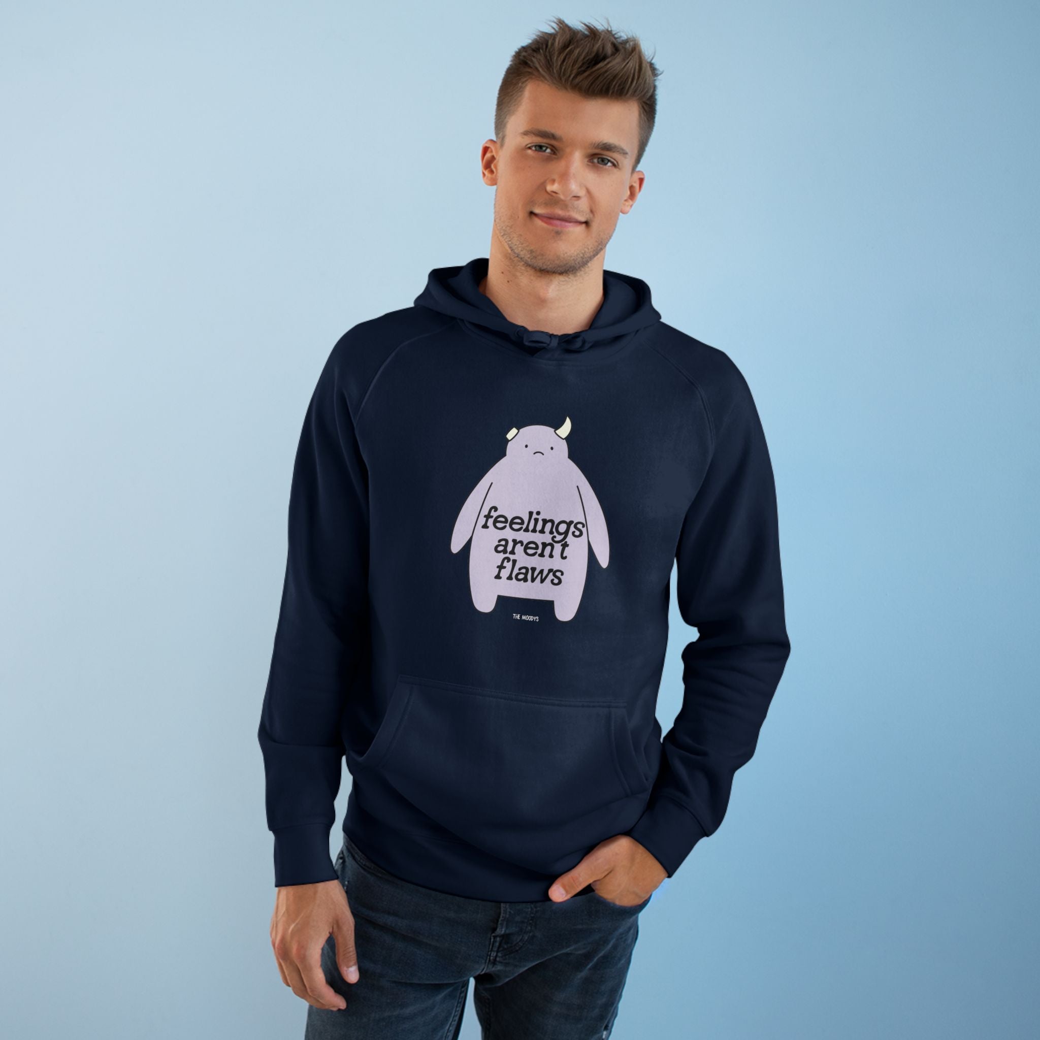 feelings aren't flaws - unisex hoodie