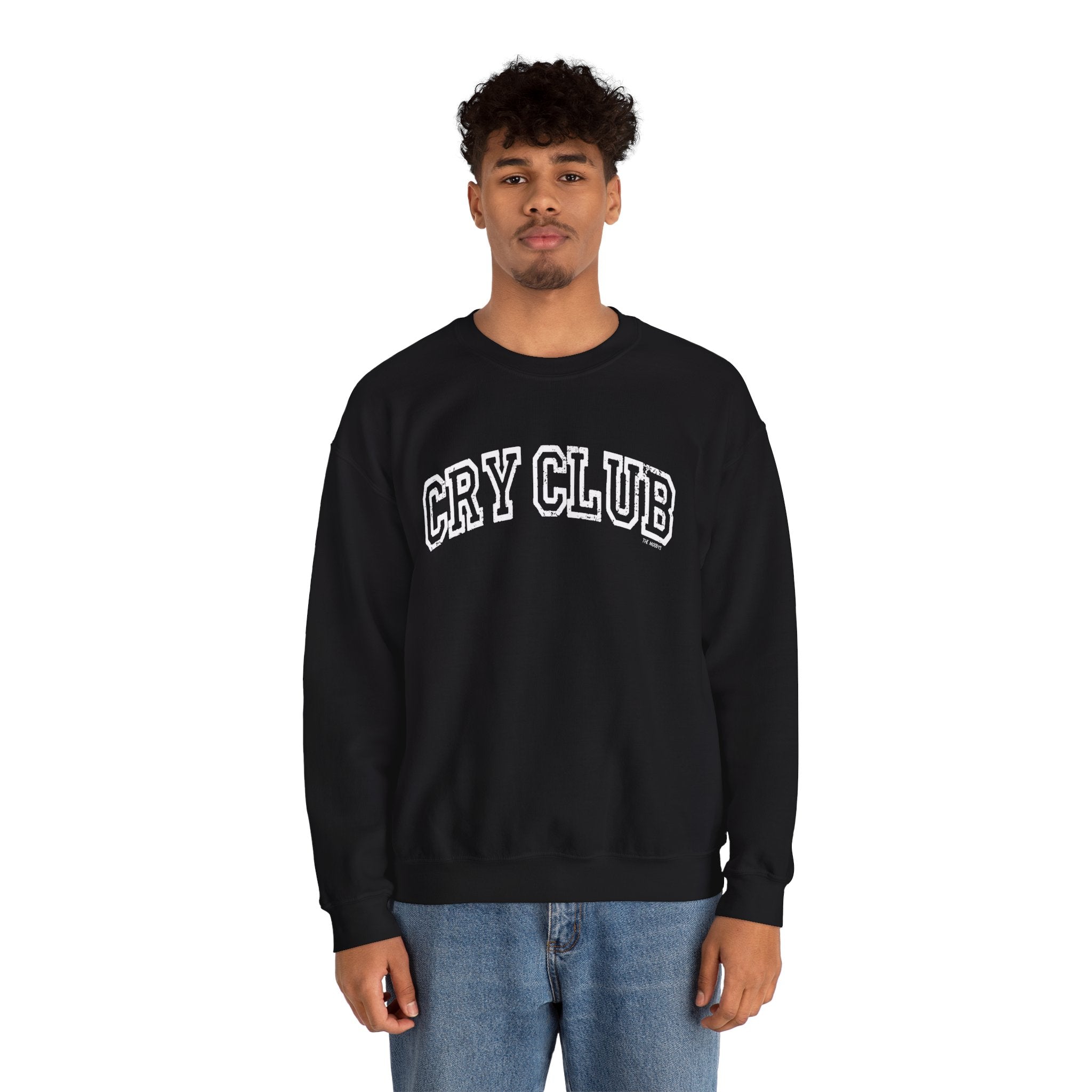 cry club crewneck sweatshirt