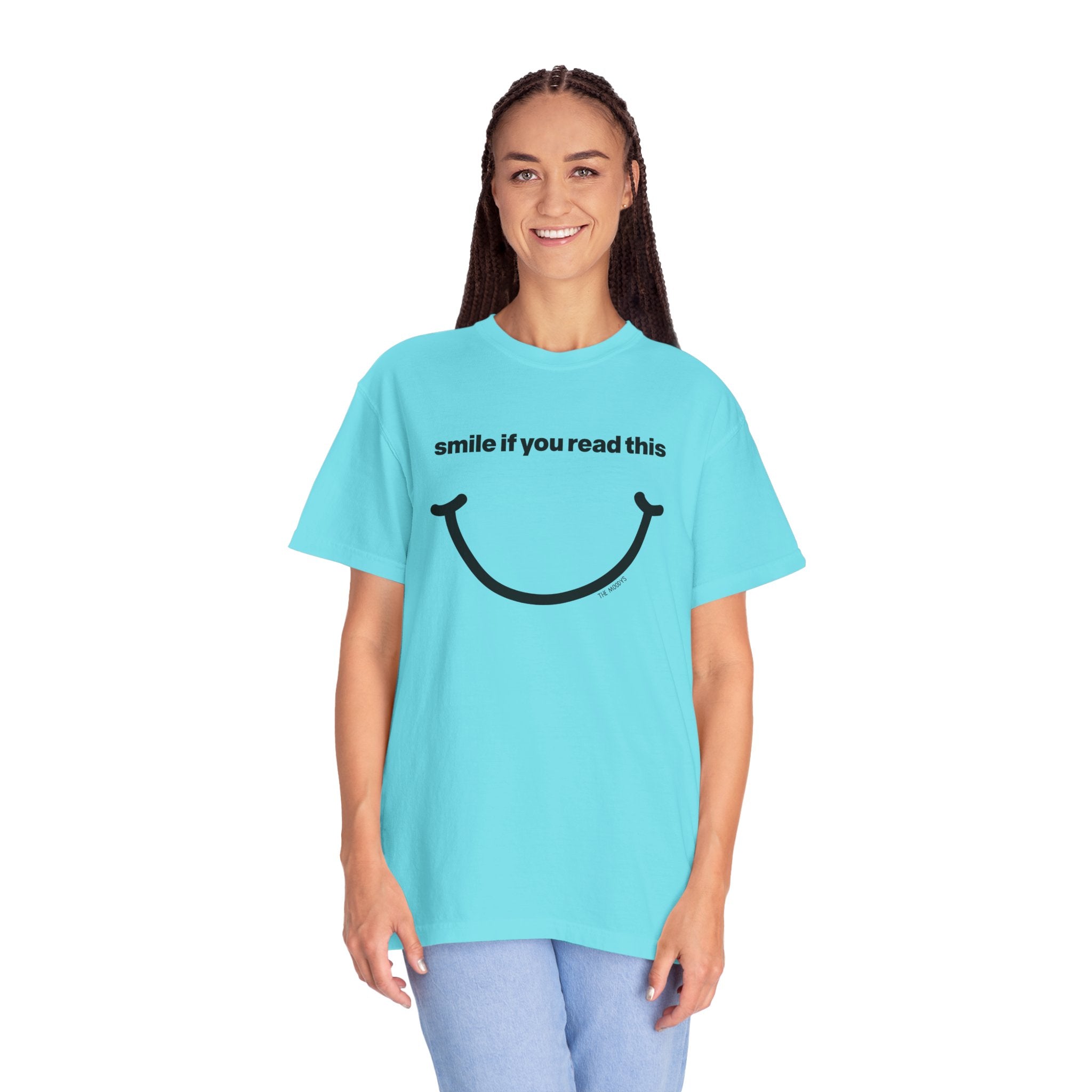 smile if you read this t-shirt