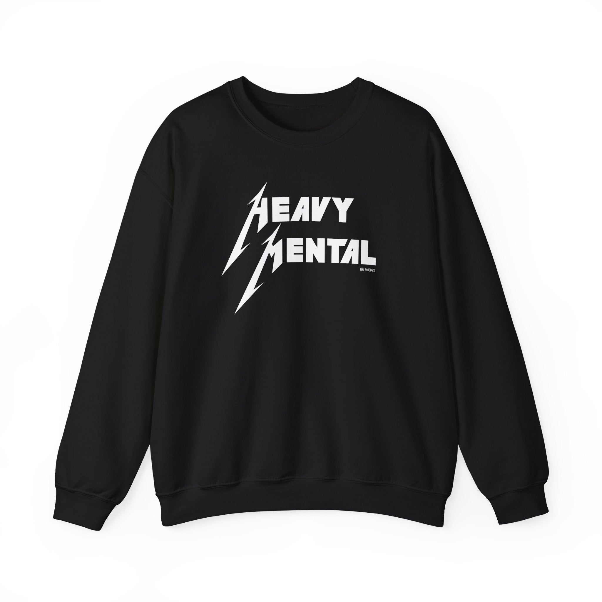 heavy mental crewneck sweatshirt