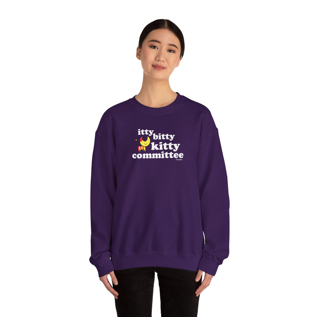 itty bitty kitty committee - crewneck sweatshirt - unisex