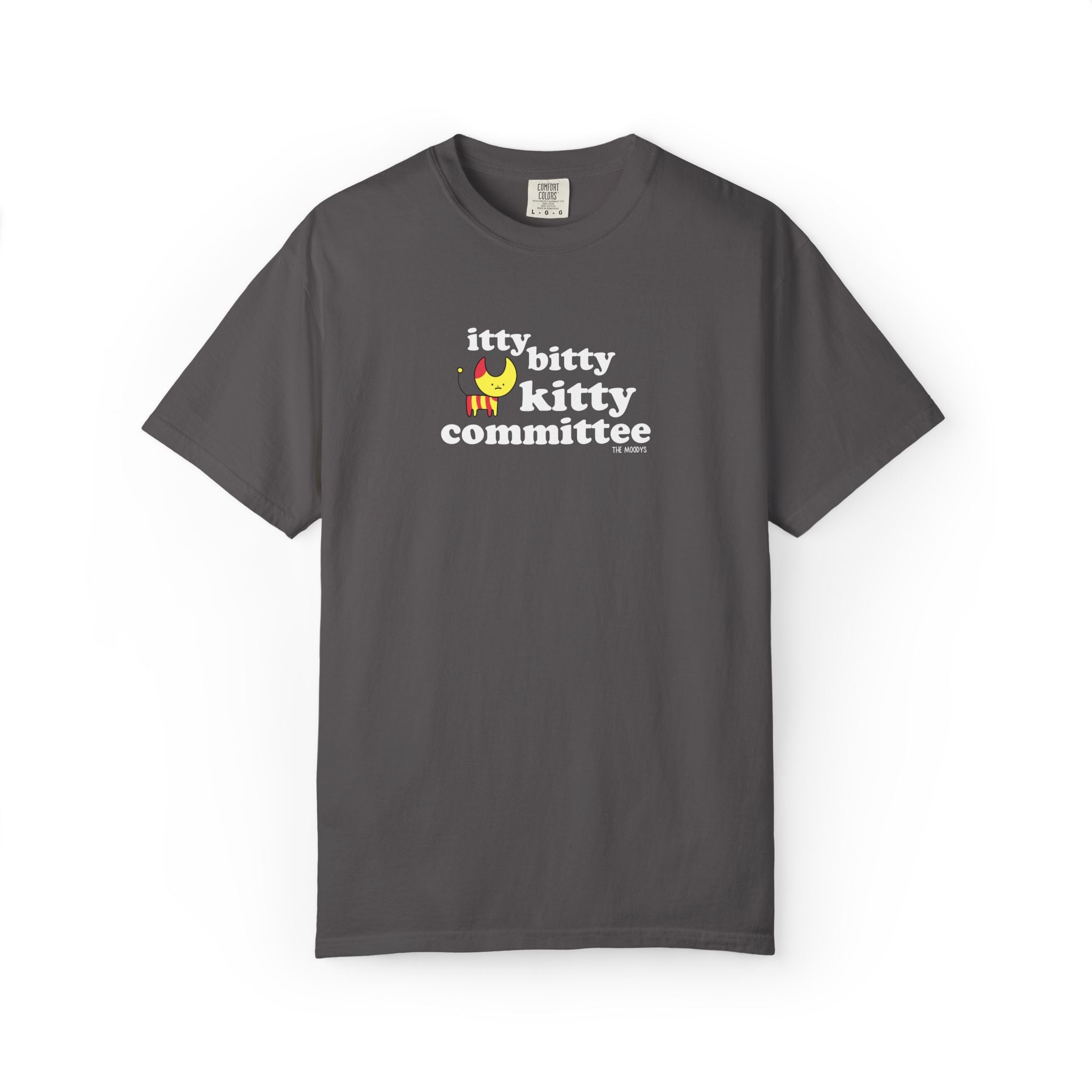 itty bitty kitty committee t-shirt