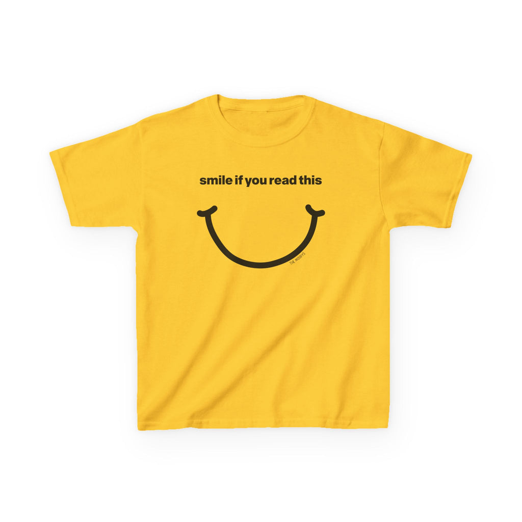 SMILE IF YOU READ THIS YOUTH T-SHIRT
