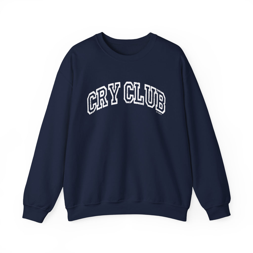 cry club crewneck sweatshirt