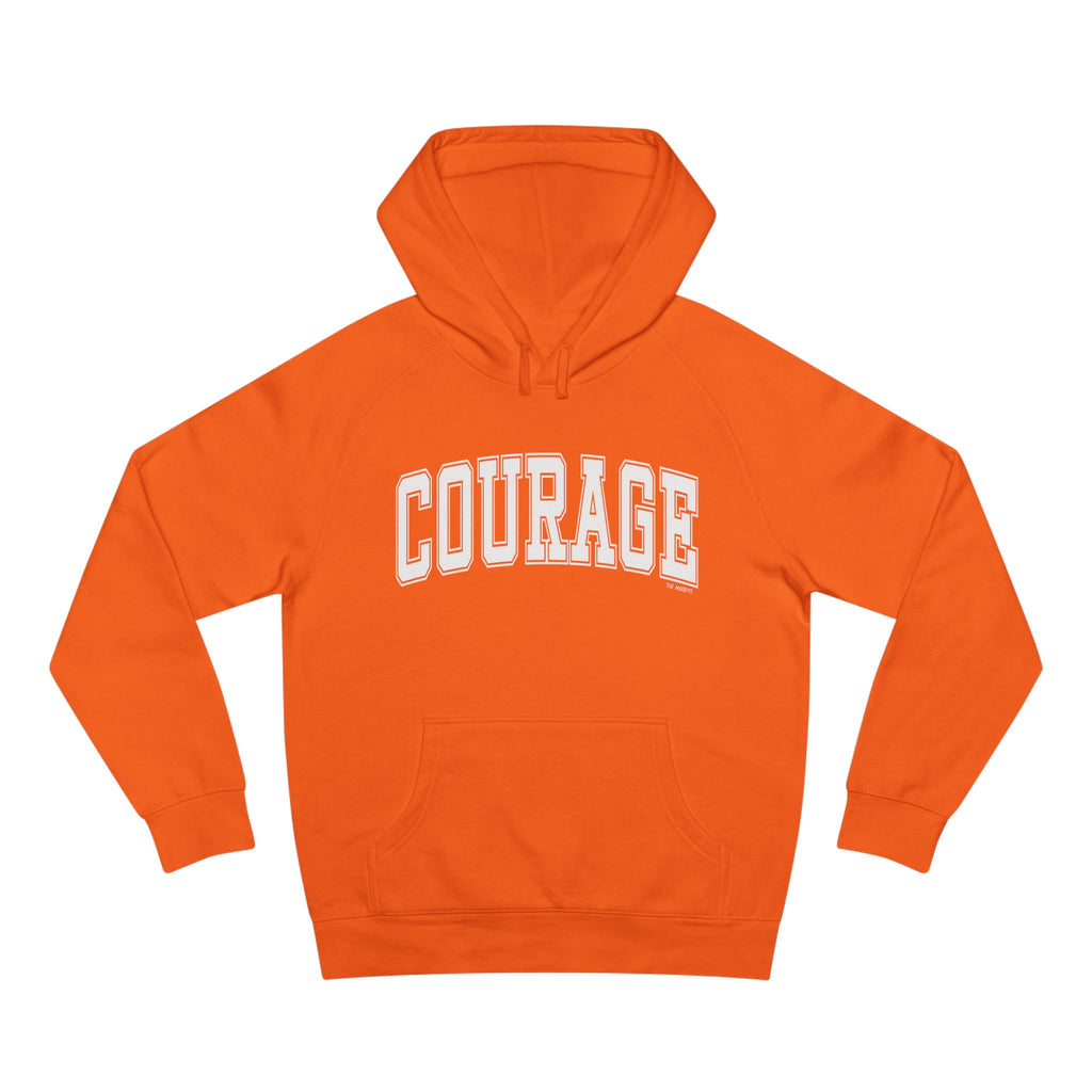courage unisex hoodie