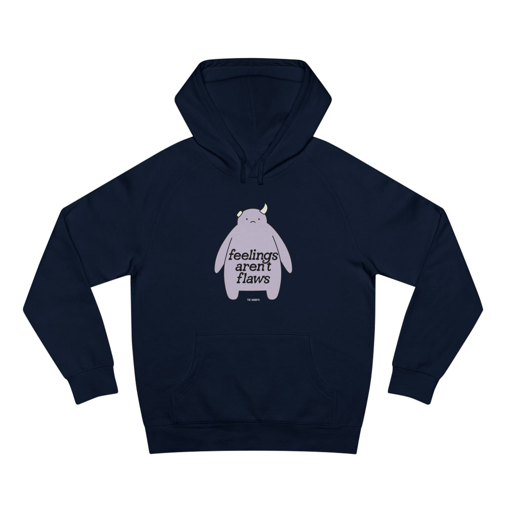 feelings aren't flaws - unisex hoodie