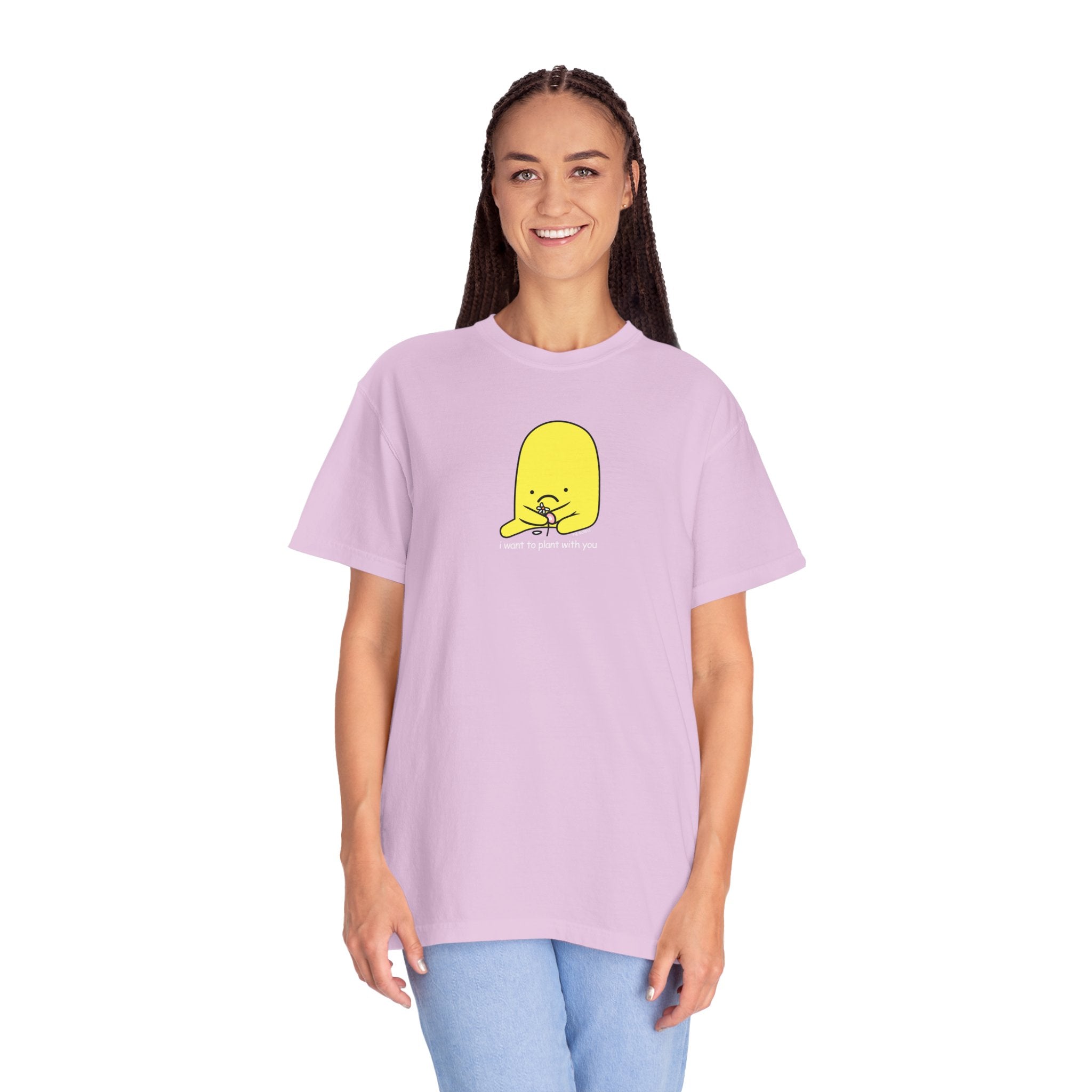 i want to plant with you t-shirt