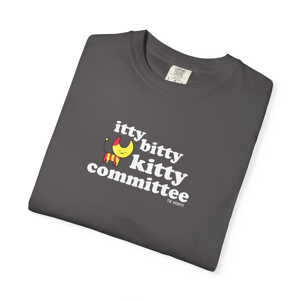 itty bitty kitty committee t-shirt