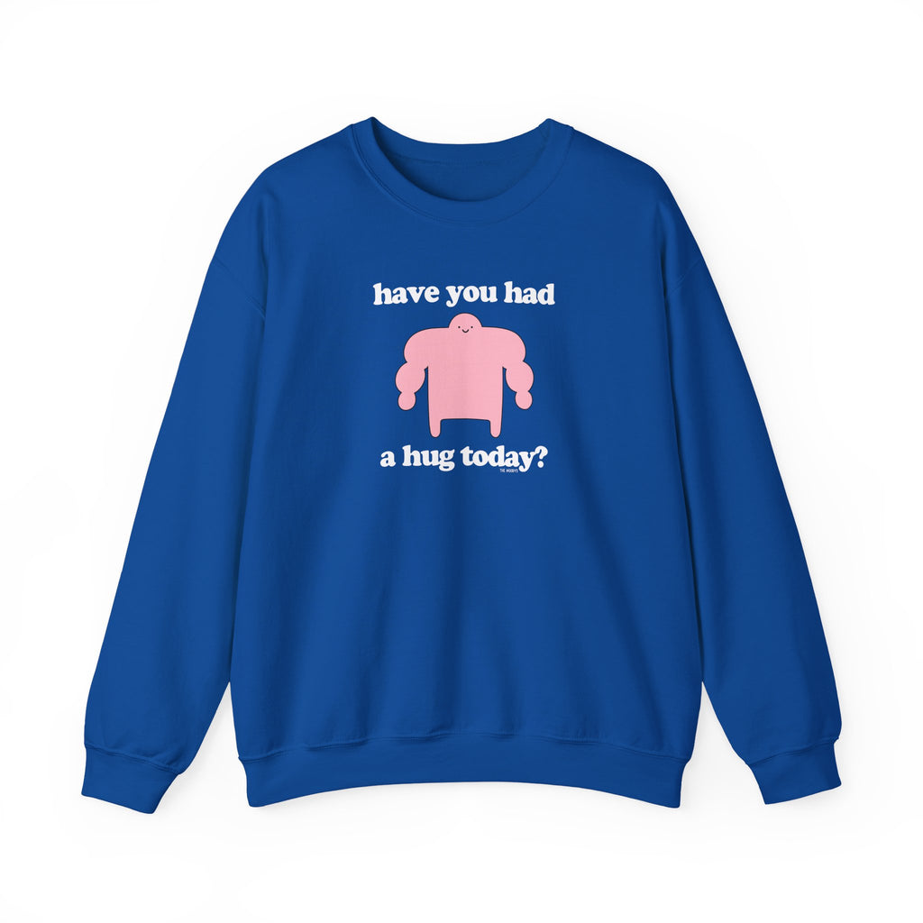 have you had a hug today? - crewneck sweatshirt - unisex