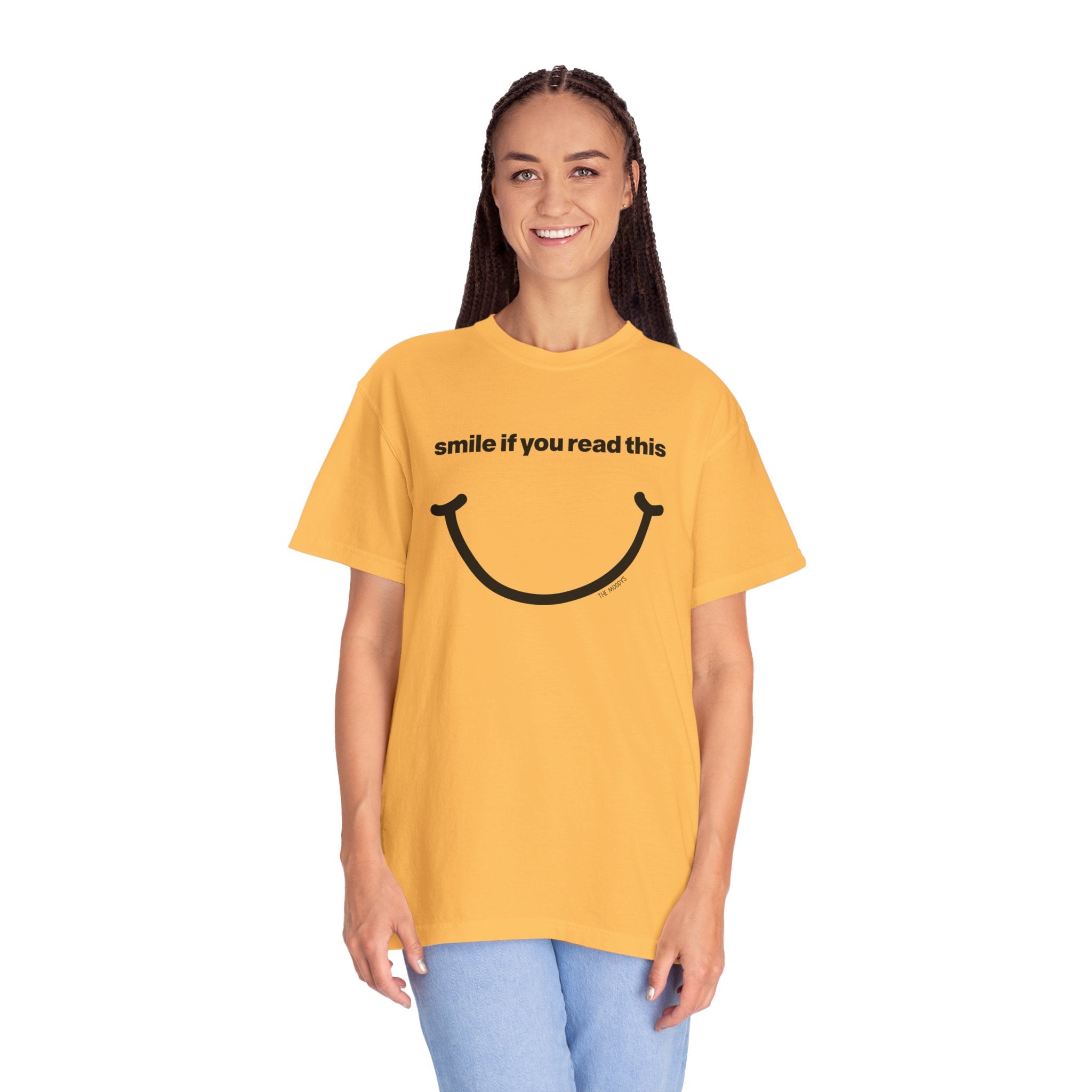 smile if you read this t-shirt