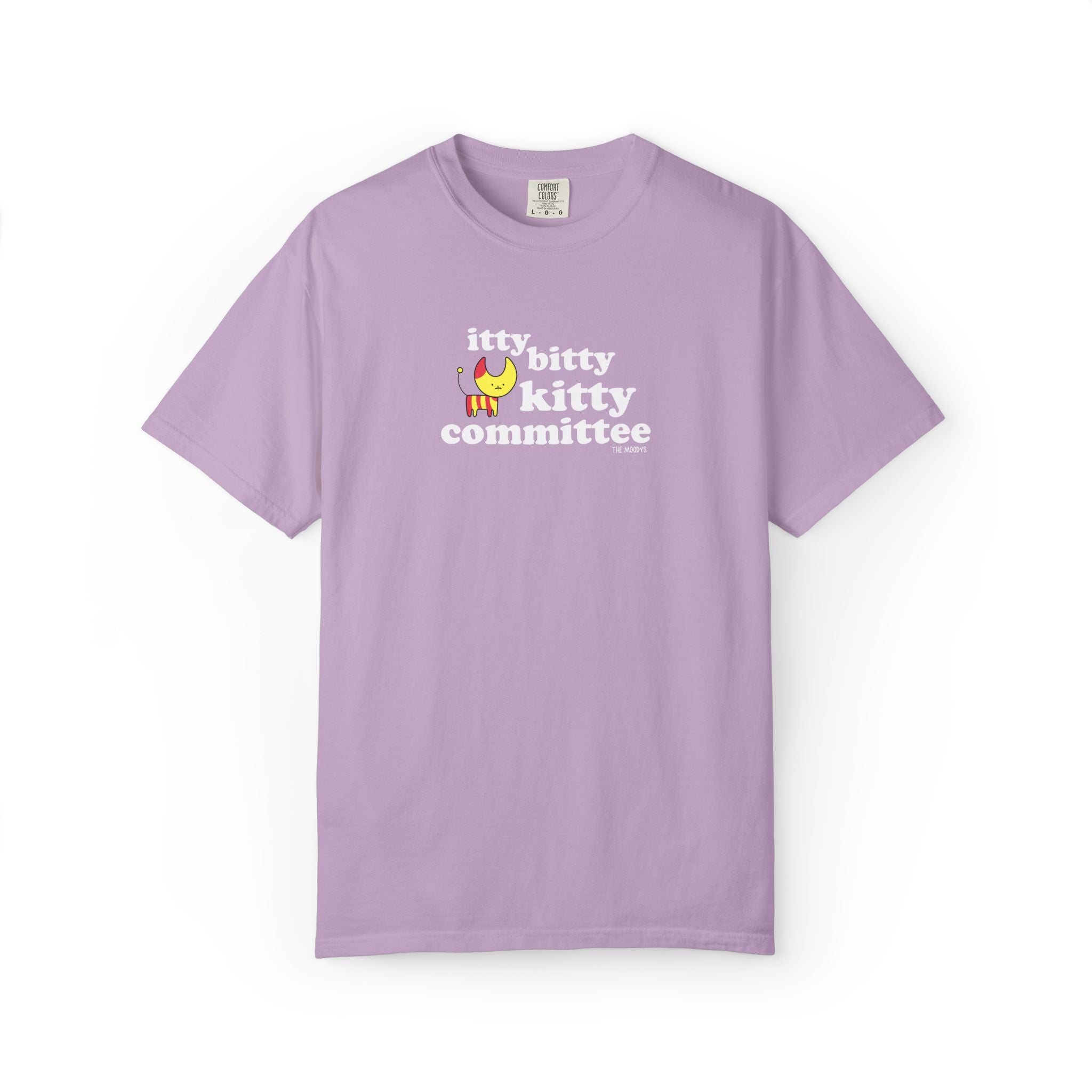 itty bitty kitty committee t-shirt
