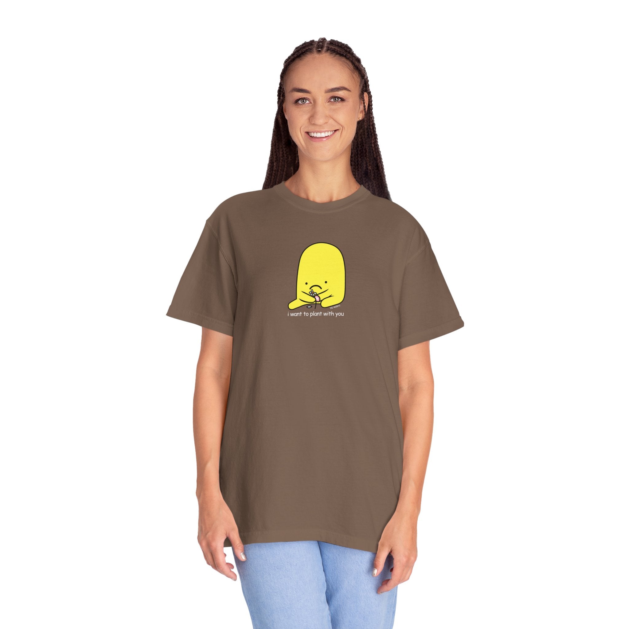 i want to plant with you t-shirt
